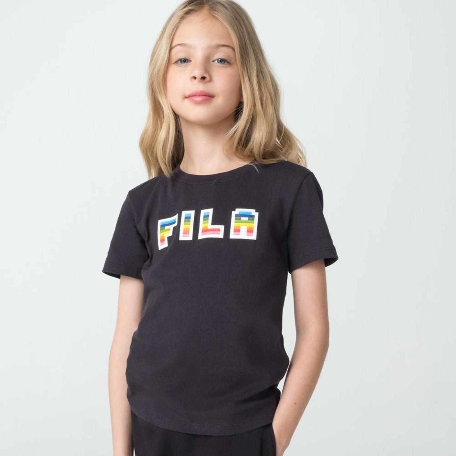 Camiseta Fila Letter Fun Incolor