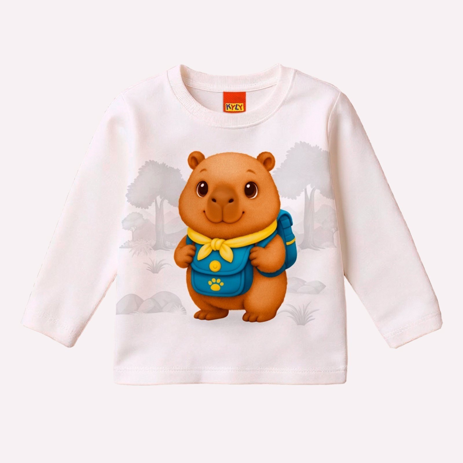 Infantil - Camiseta Menino Capivara Kyly