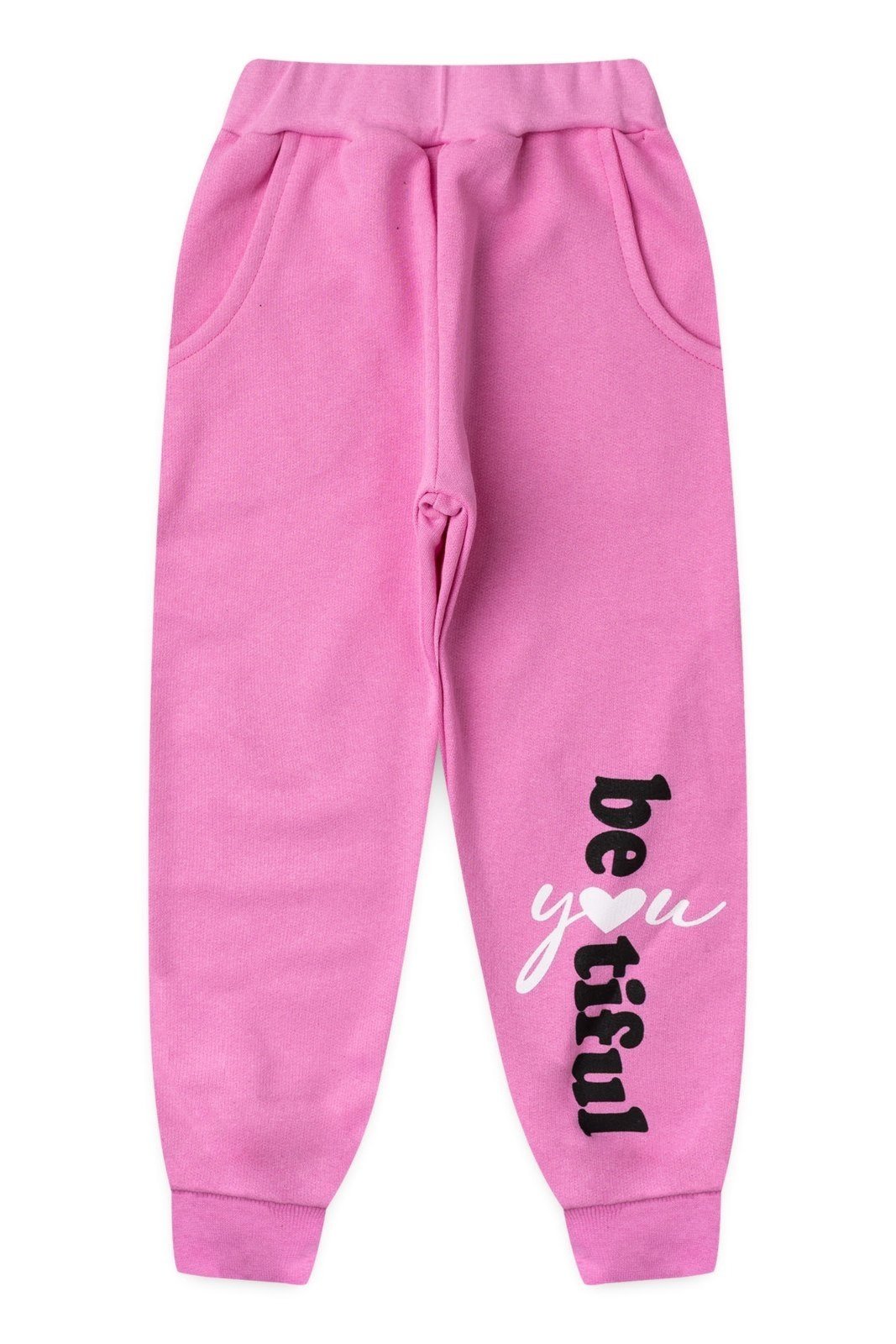 Infantil - Calça Moletom Menina You Beautiful