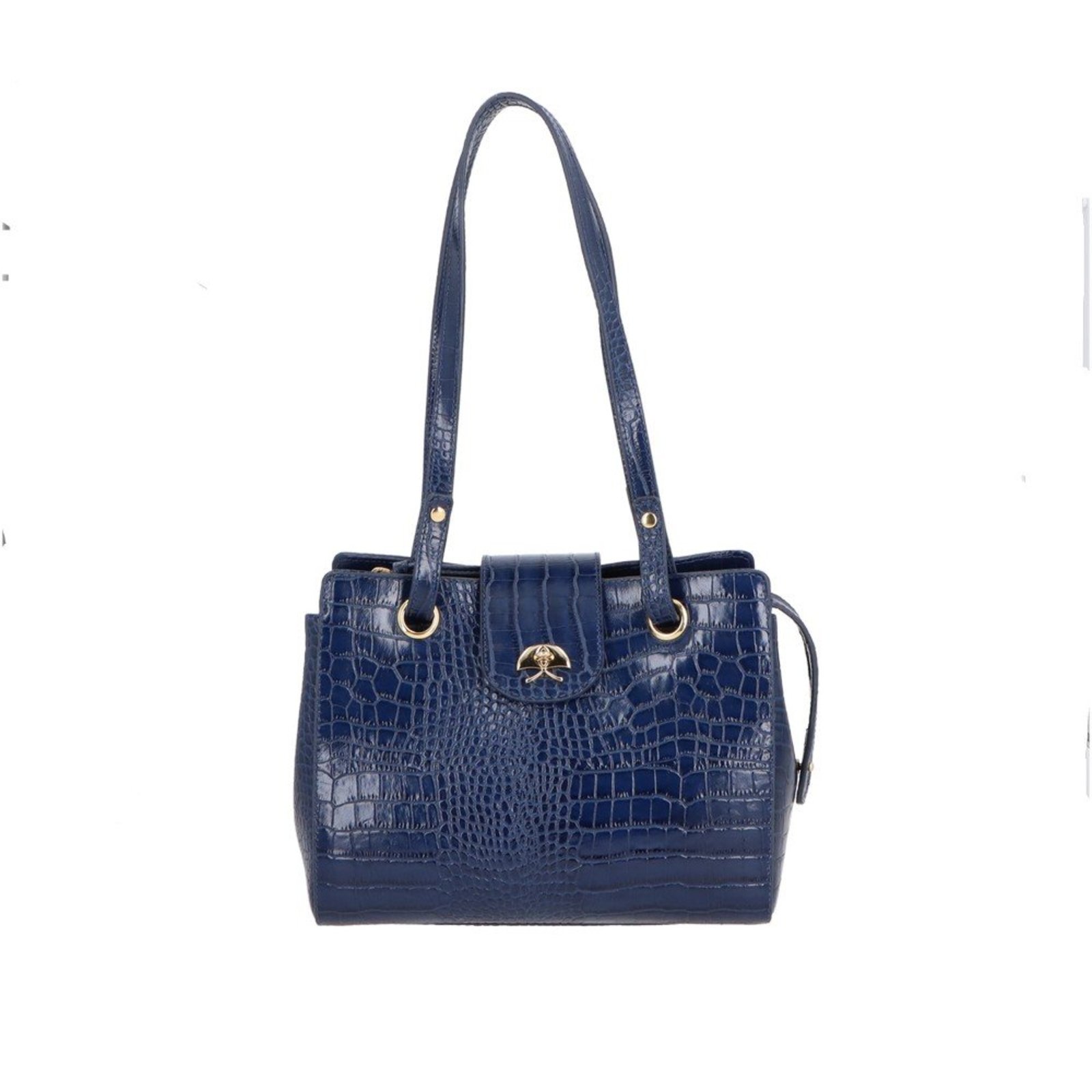 Bolsa Média Luiza Barcelos 77771521 Azul Marinho