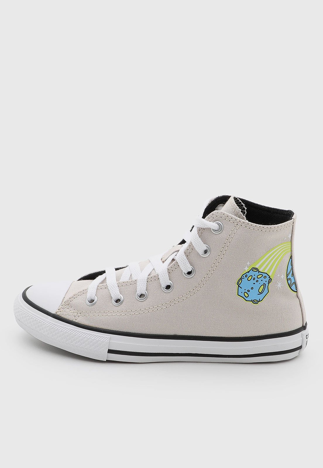 Infantil - Tênis Converse Chuck Taylor All Star Cano Médio Bege