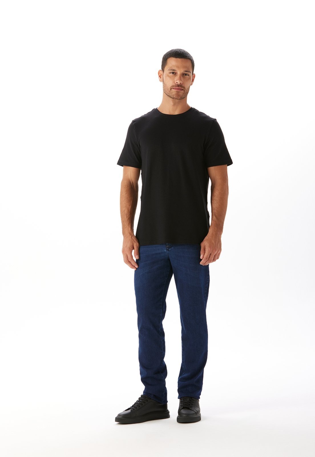 Camiseta Piquet Slim Traymon – Preto – P