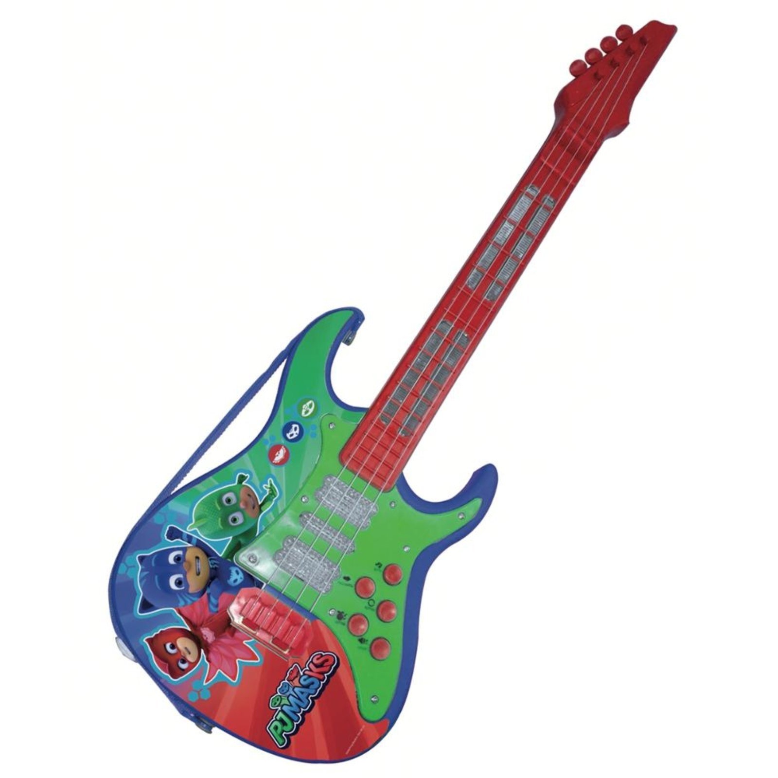 Infantil - Guitarra Eletrônica Pjmask - Pilhas
