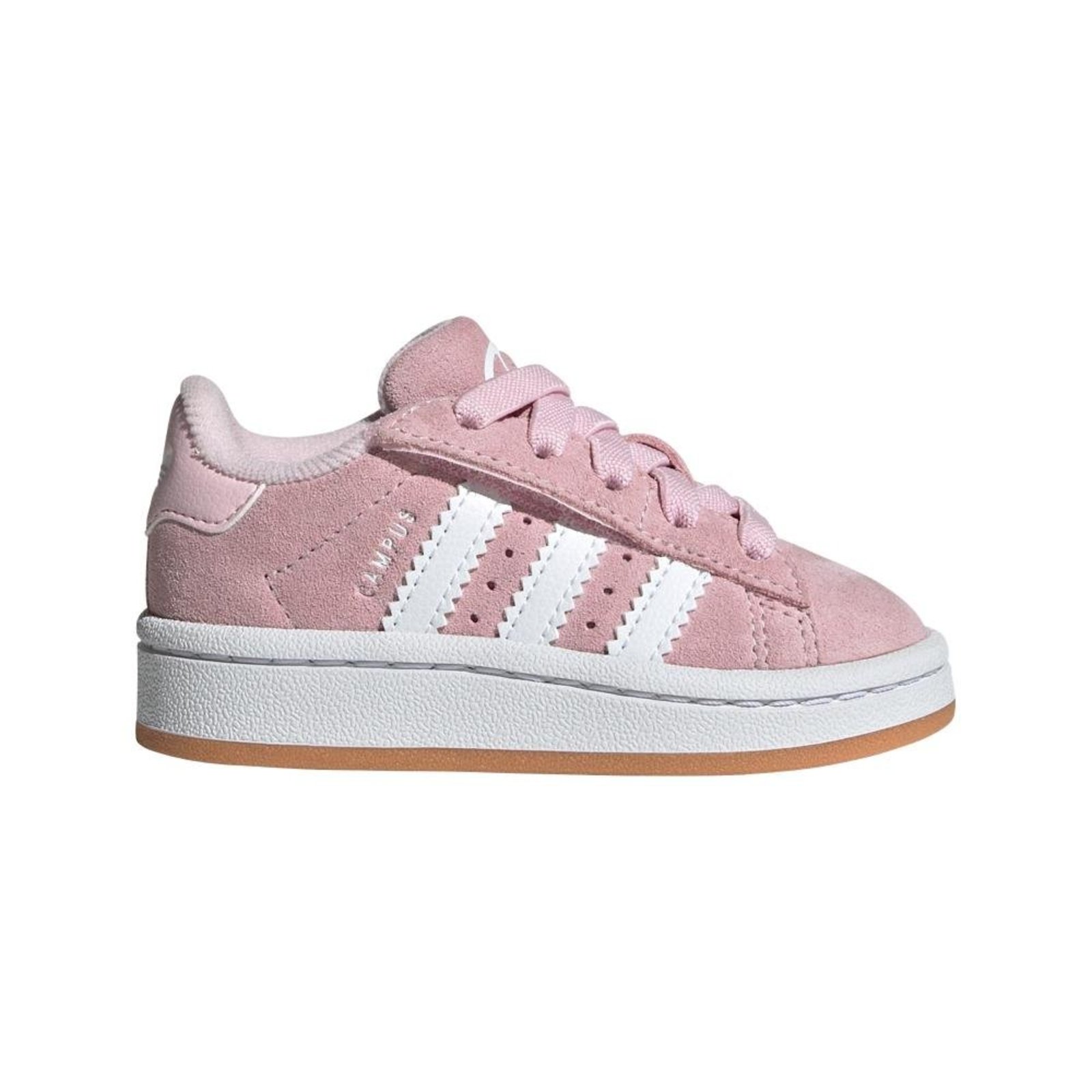 Infantil - Tênis com Fecho de Conforto e Cadarços Elásticos Campus 00s adidas Originals Rosa