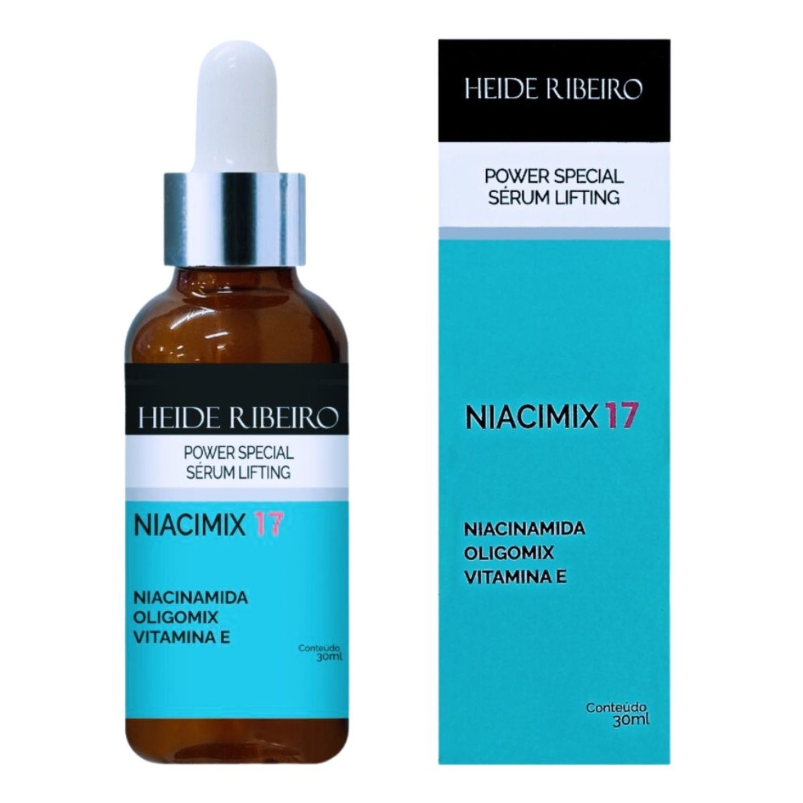 Sérum Niacimix 17 Heide Ribeiro Liftyng Tamanho:30ml