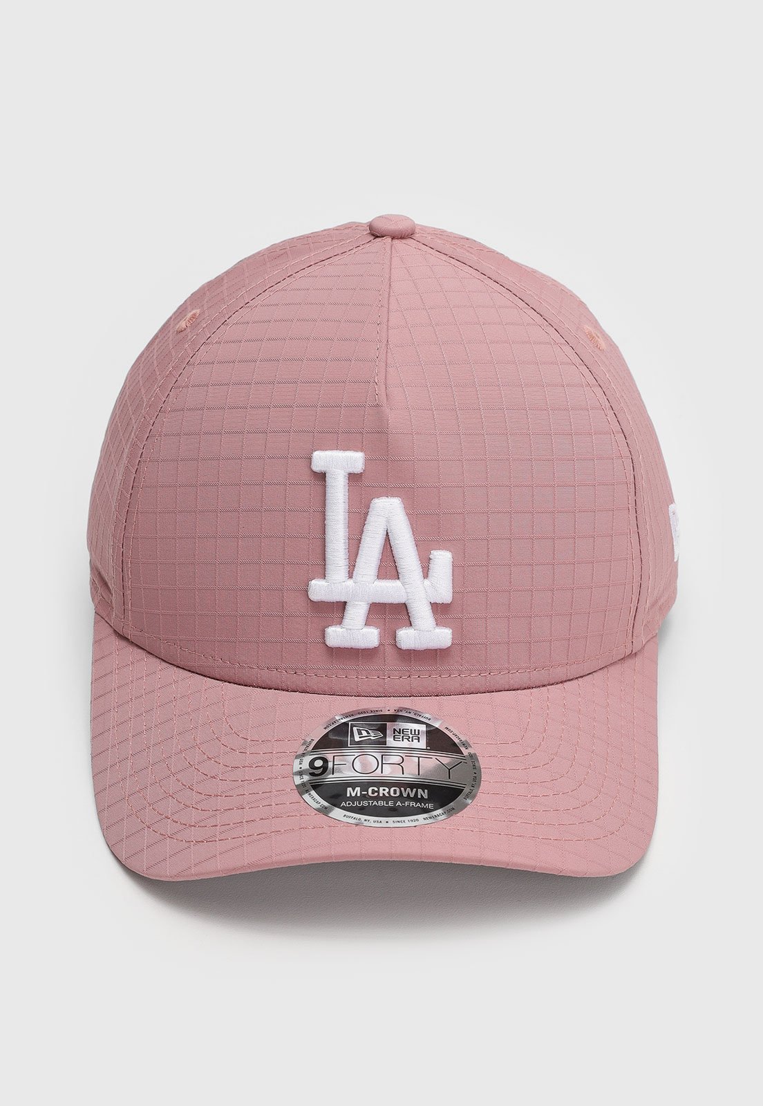 Vista 2 Boné Unissex New Era Ripstop Soft Los Angeles Dodgers new era rosa