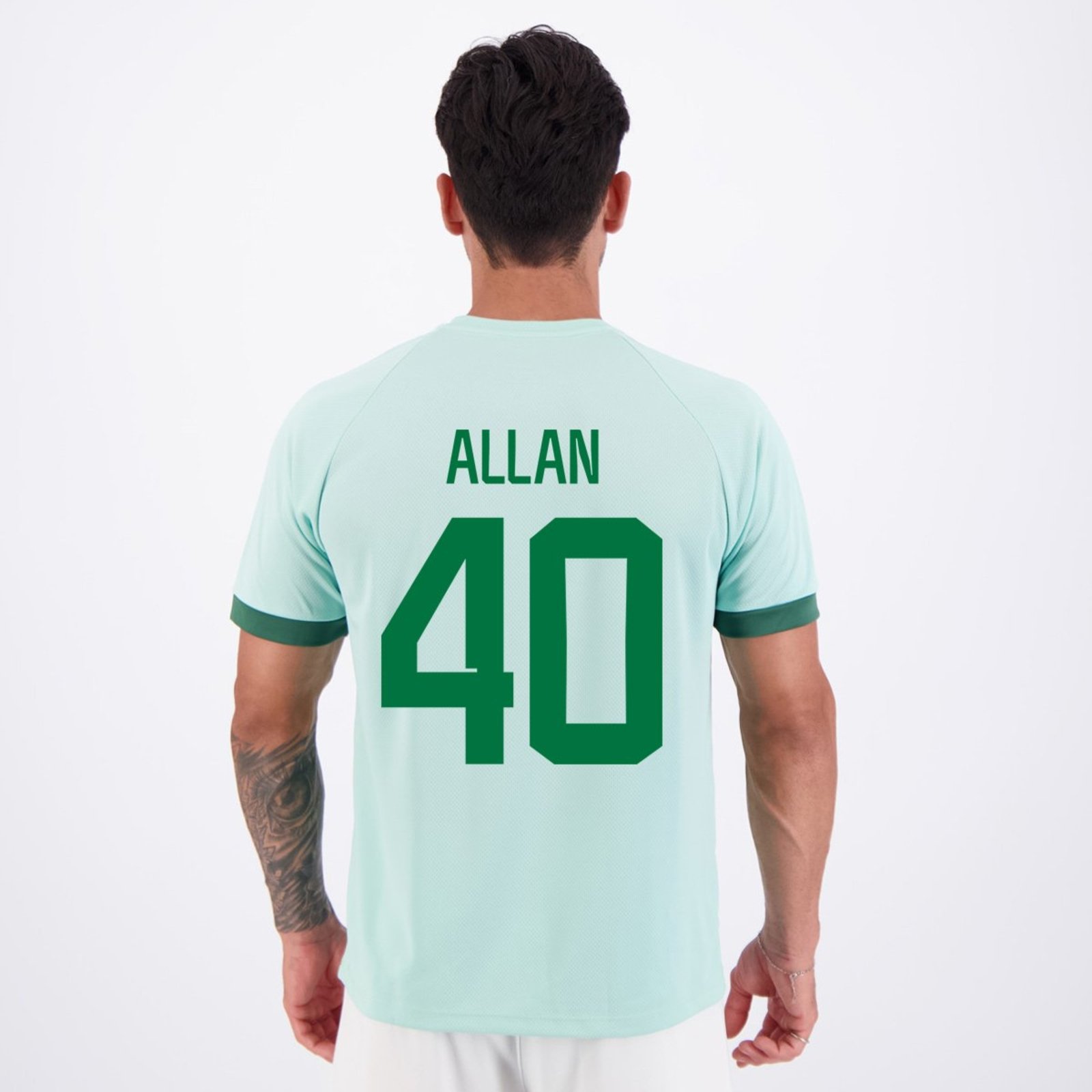 Camisa Palmeiras Dots Verde Clara 40 Allan