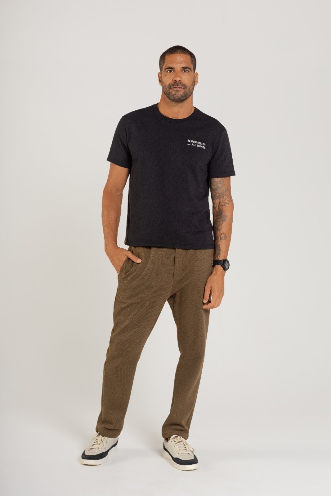 Camiseta Básica Masculina The Philippines Preto