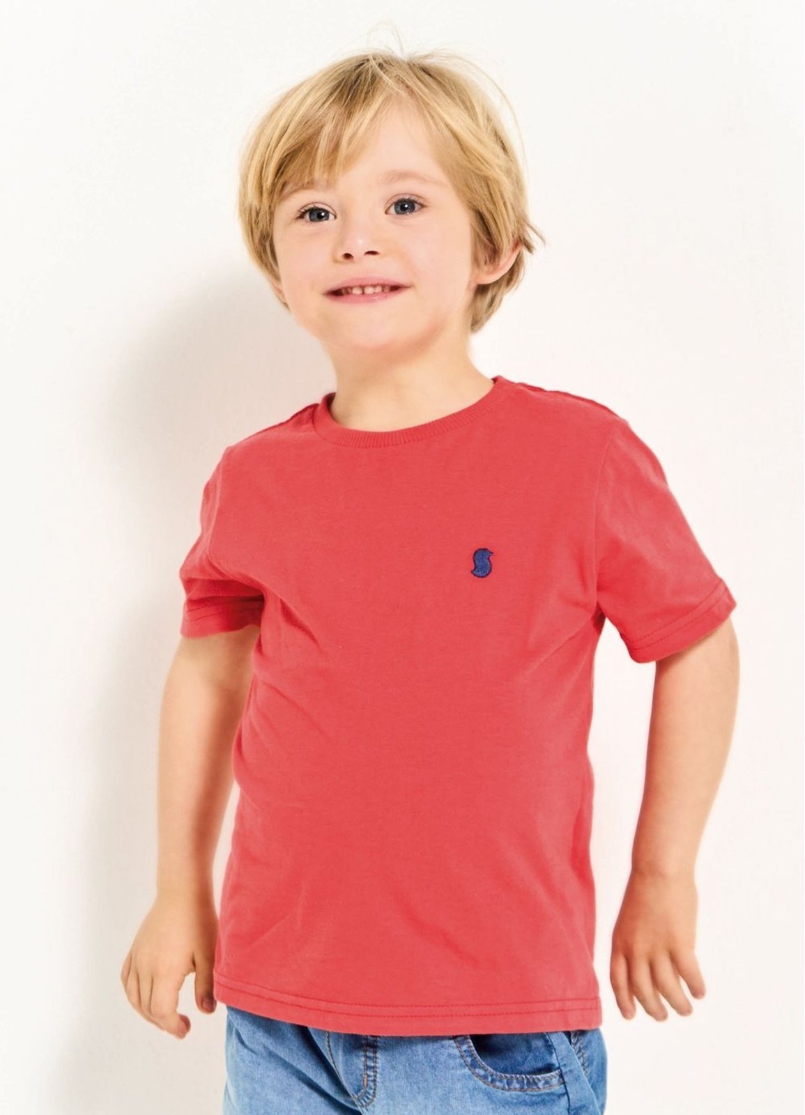 Infantil – ALPHABETO Camiseta Menino Basiquinho – Tam. 2 a 12 anos – Preto