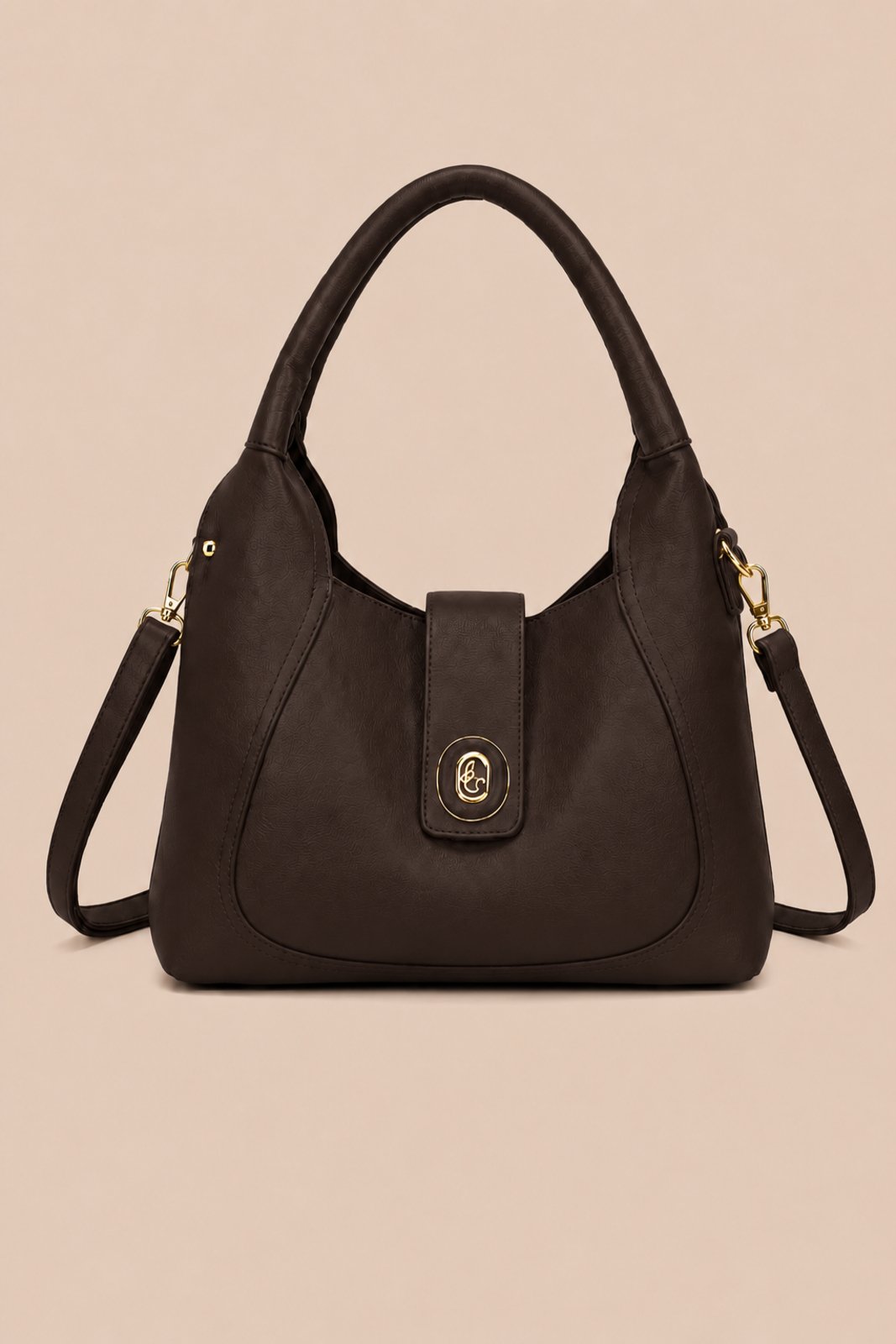 Bolsa Média Transversal D Bell Outlet Fashion Click Café