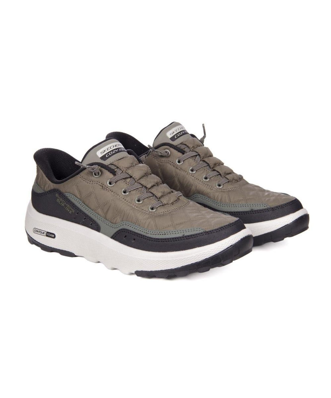 Tênis Masculino Skechers Contour Foam Taupy Incolor