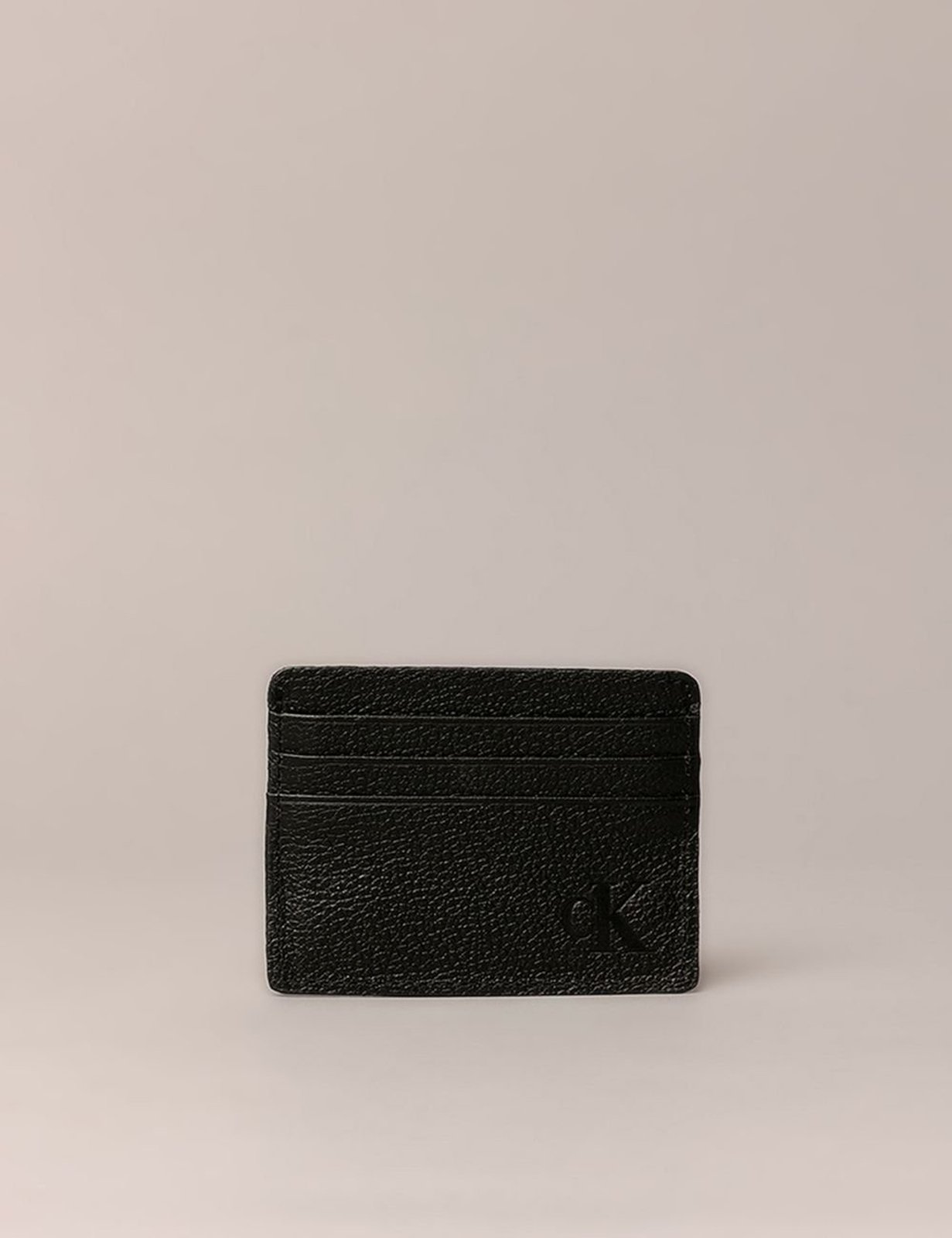 Porta Cartão Calvin Klein Jeans Queima Ck - Preto Calvin Klein Jeans