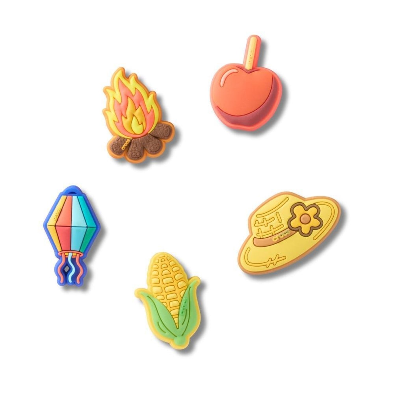 Infantil - Jibbitz™ Festa Junina Pack Com 5 Peças Único Branco