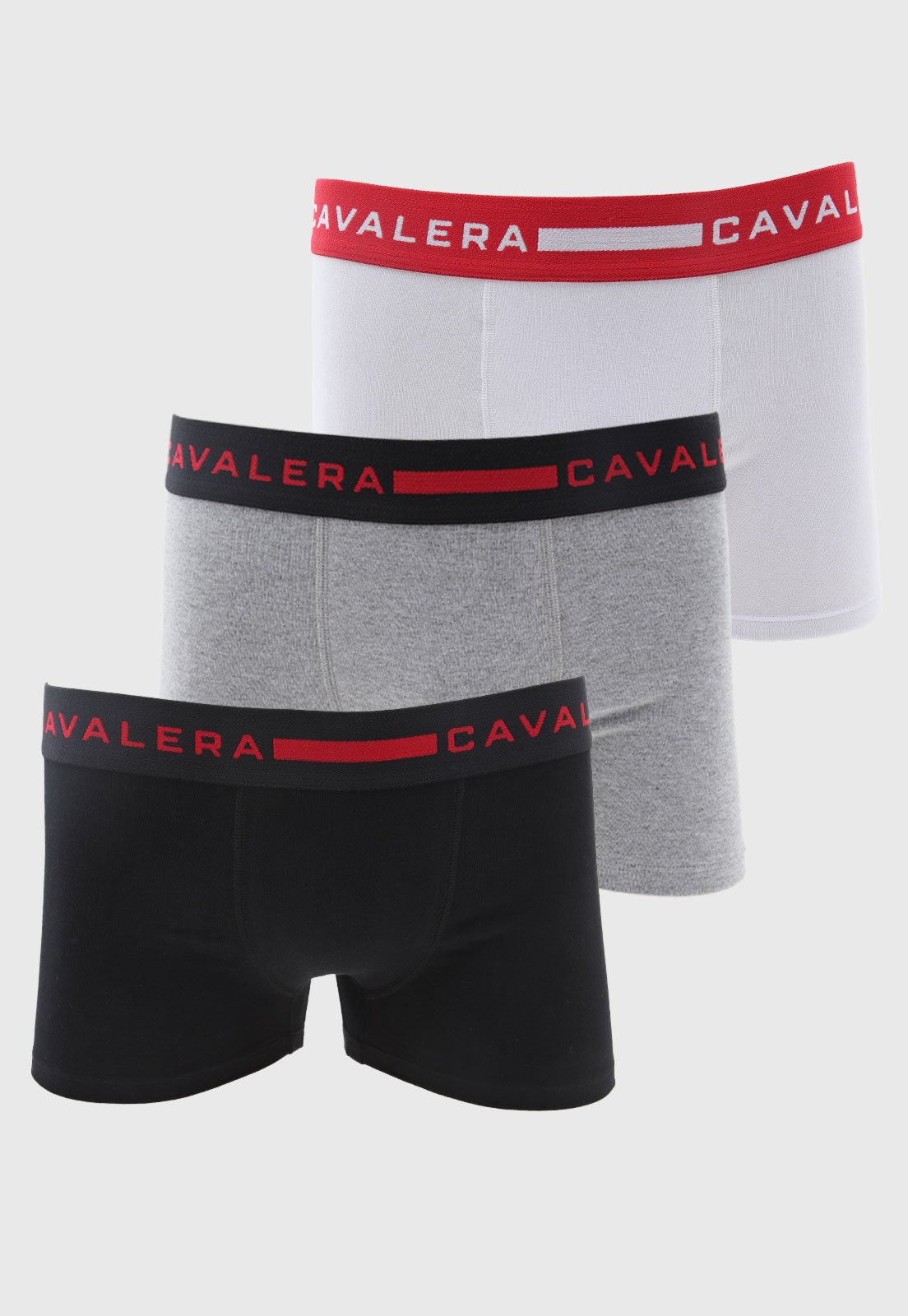 Kit 3 Cuecas Masculinas Cavalera Sungão Preta