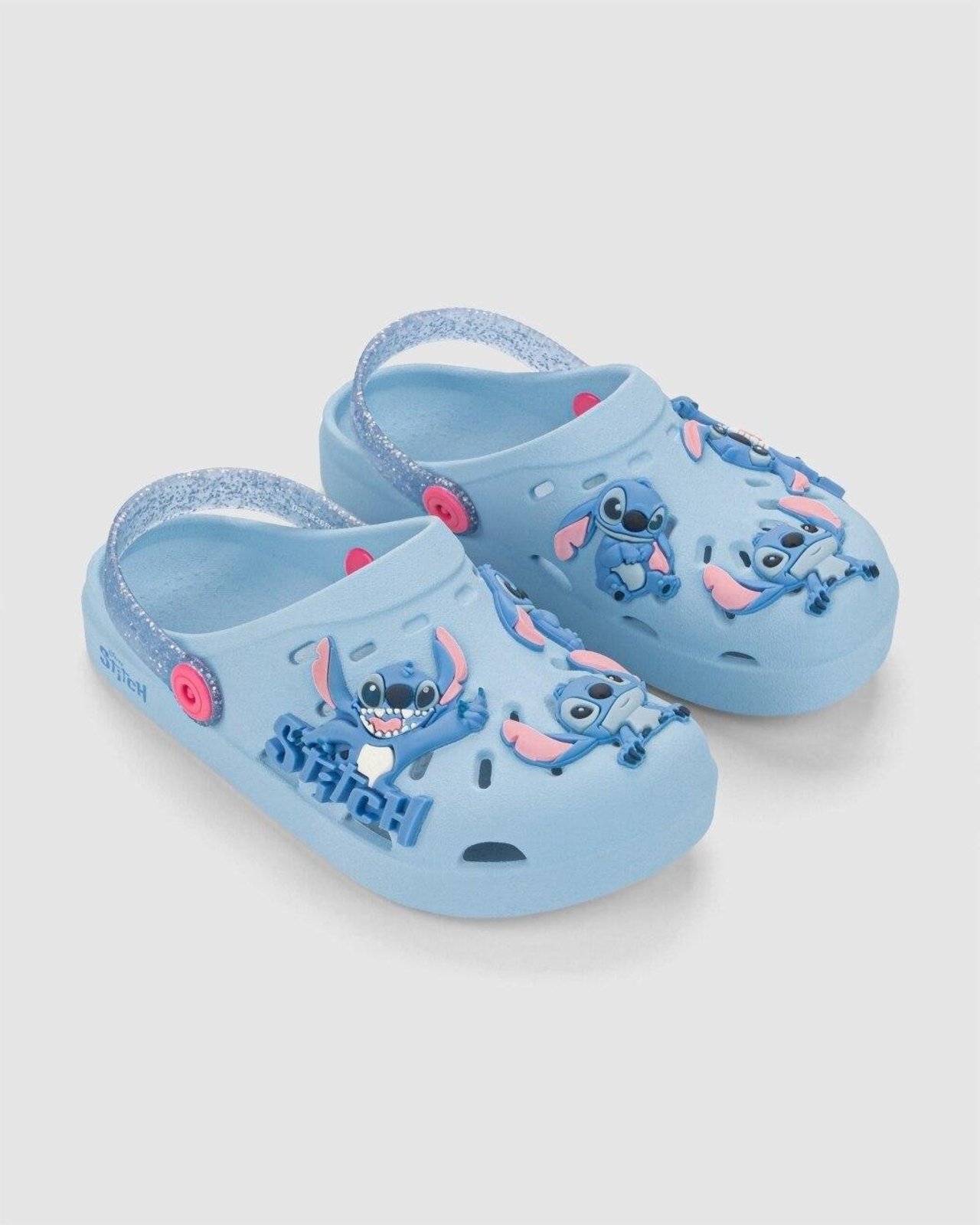 Infantil - Sandália Babuche Grendene Disney Smile Azul
