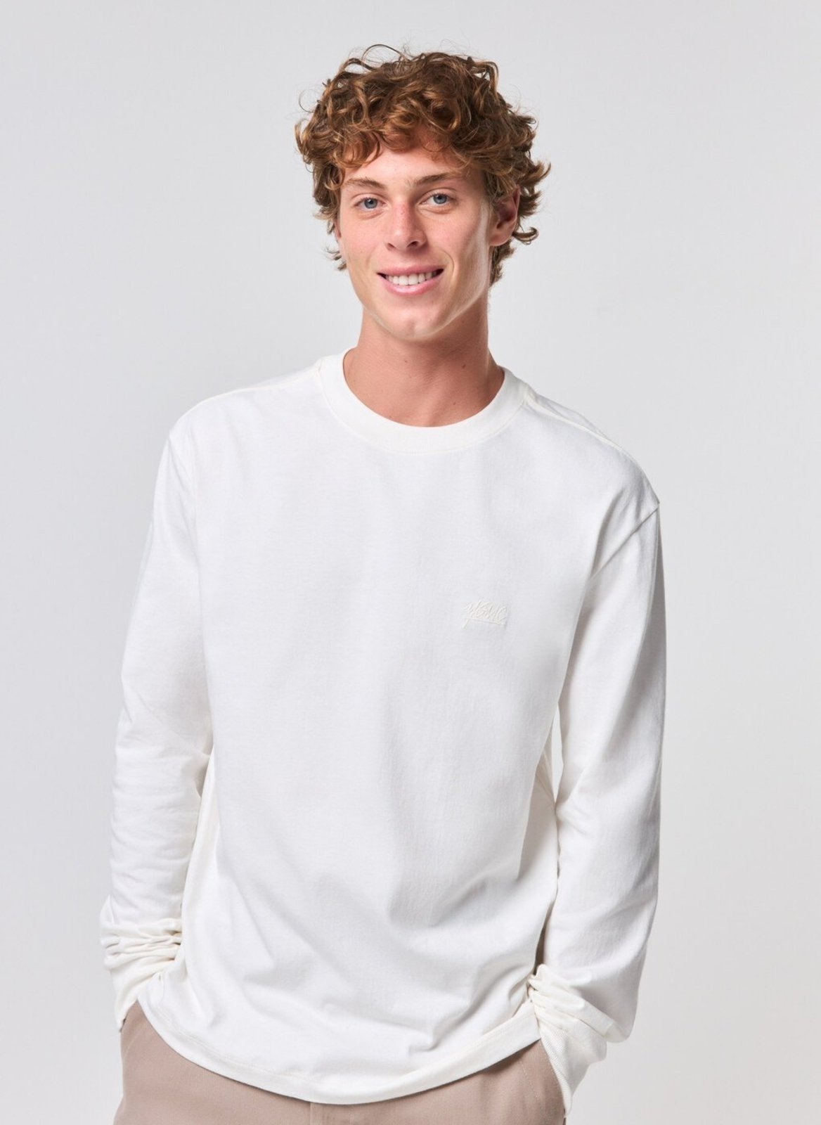 Camiseta Manga Longa Malhão Comfort Bordado