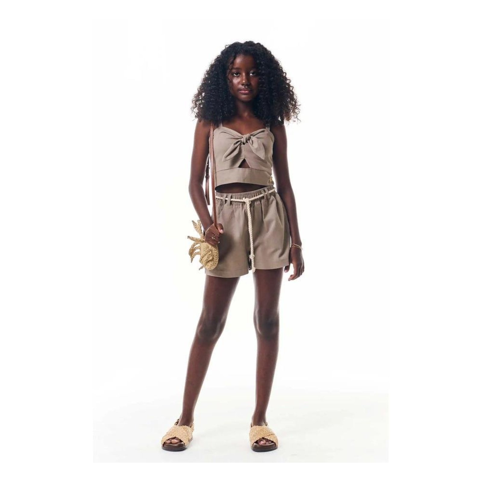 Infantil - Conjunto Menina Cru Lilimoon 14 Nude