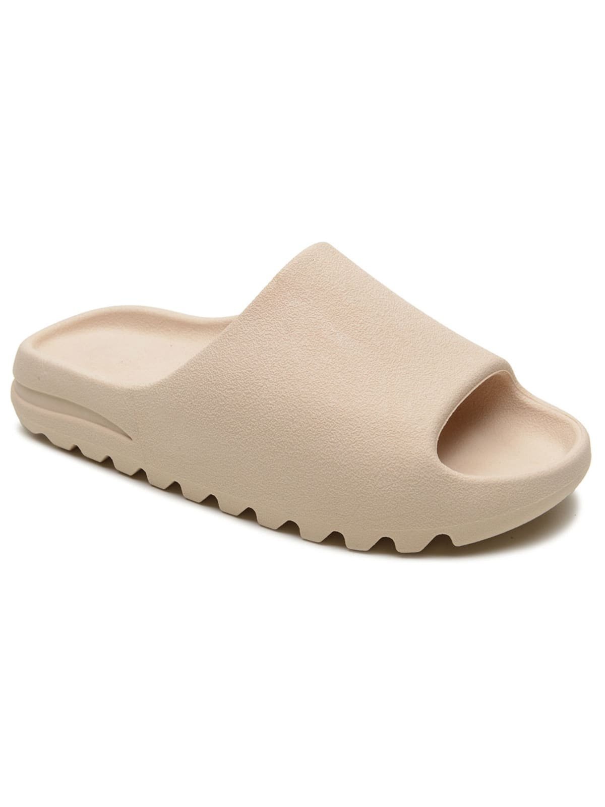 Chinelo Slide Feminino Micro Expandido Ultraleve Macio Nude
