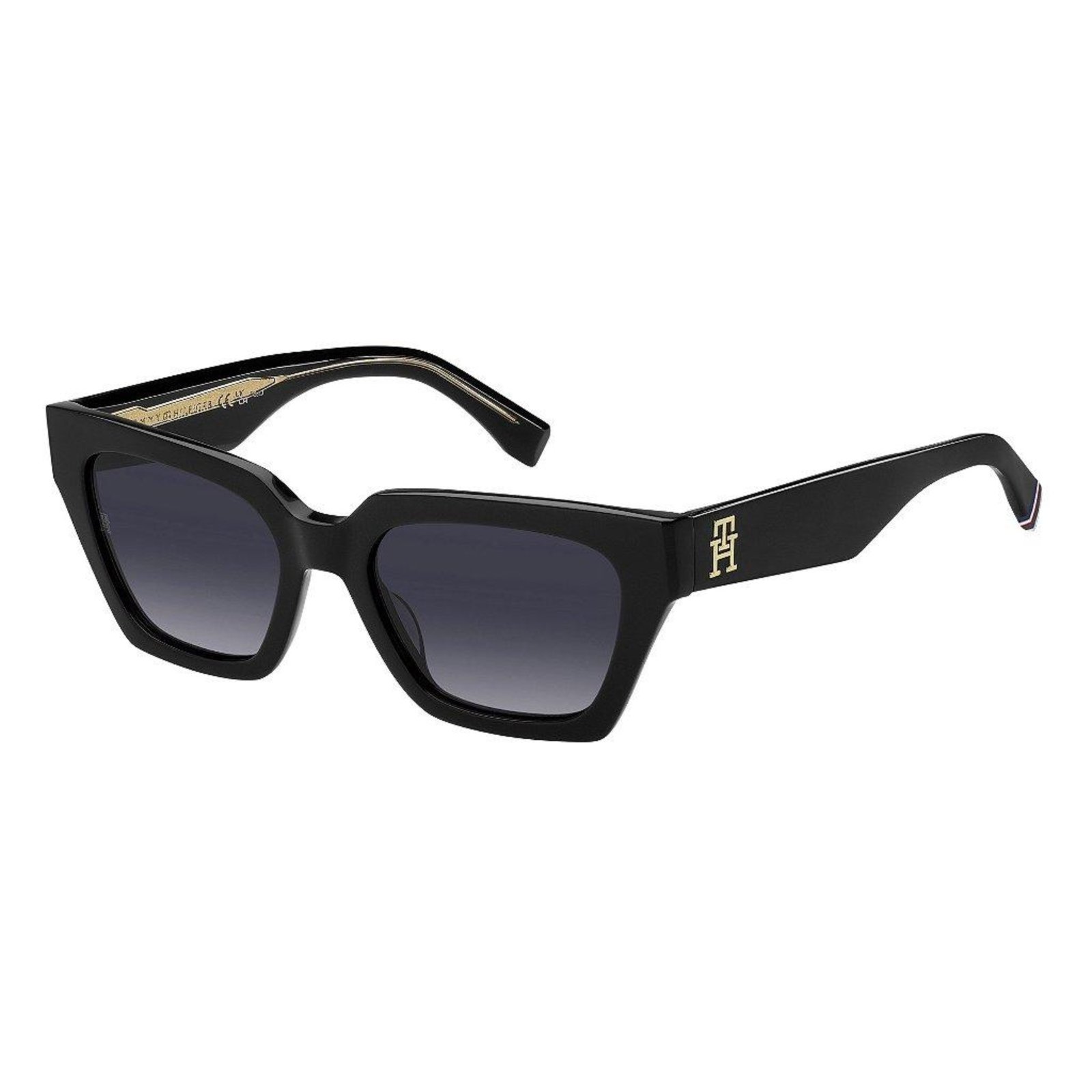 Vista 2 Óculos de Sol Tommy Hilfiger 2101 Preto Lente Preto Tommy Hilfiger incolor