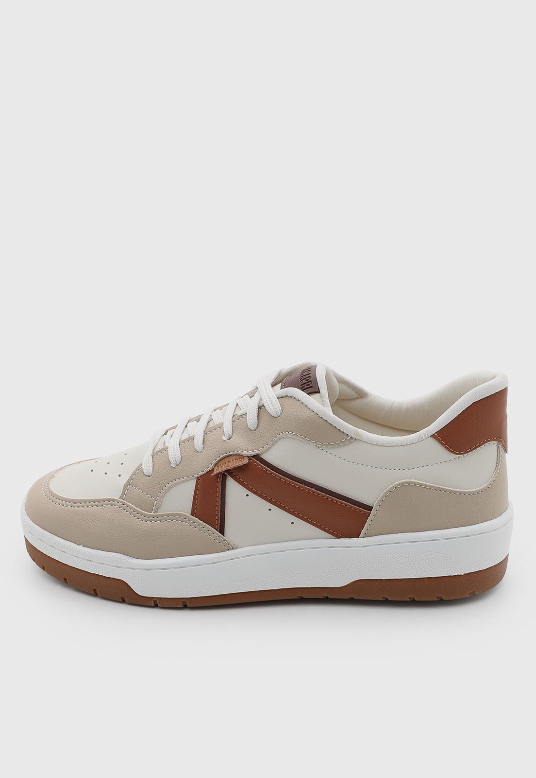 Tênis Feminino ANACAPRI Cano Baixo Branco
