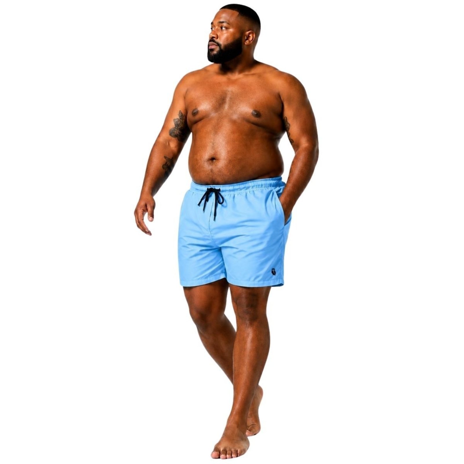 Bermuda Masculina Plus Size Tactel Leve Estampada Moda Praia