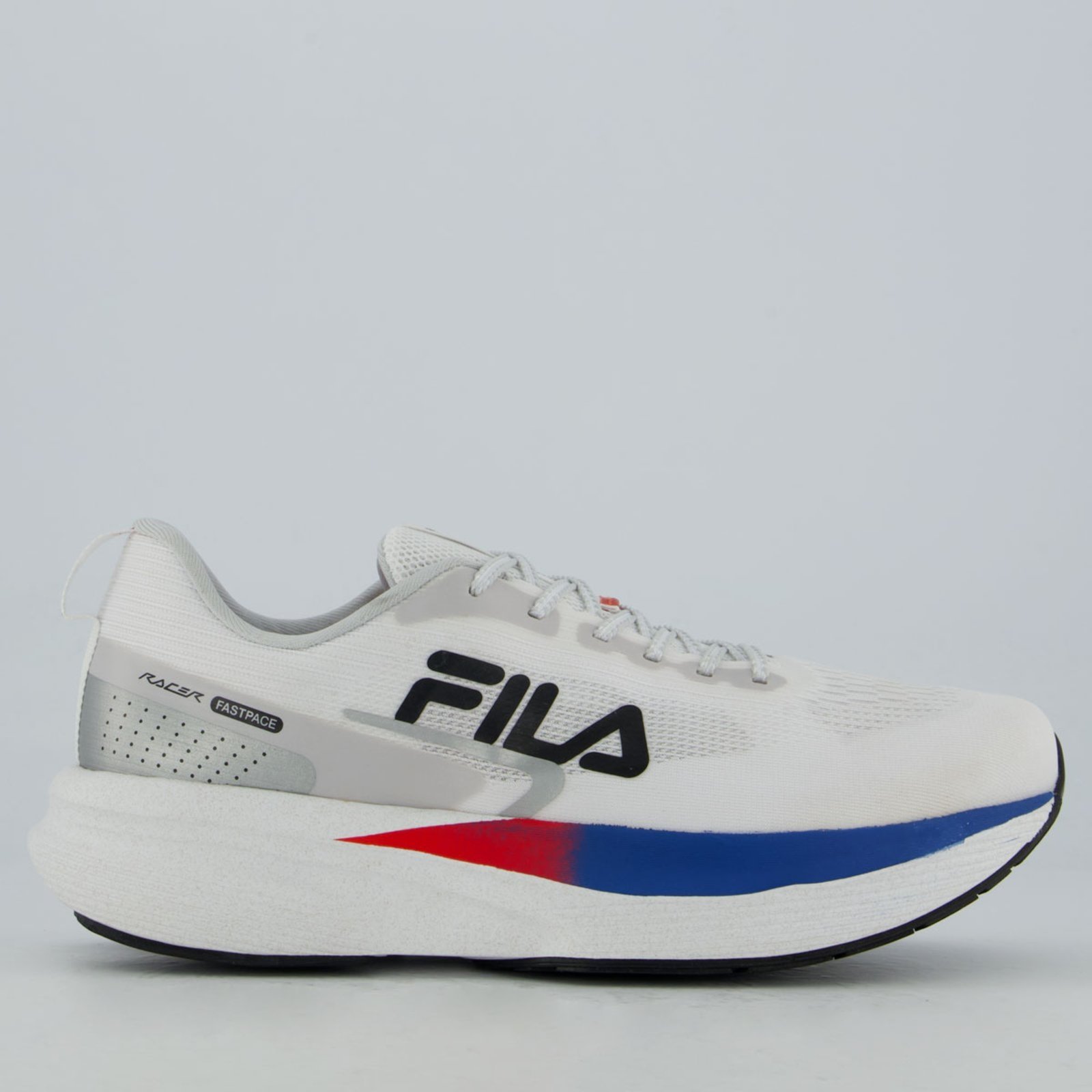 Tênis Fila Racer Fastpace Branco e Vermelho