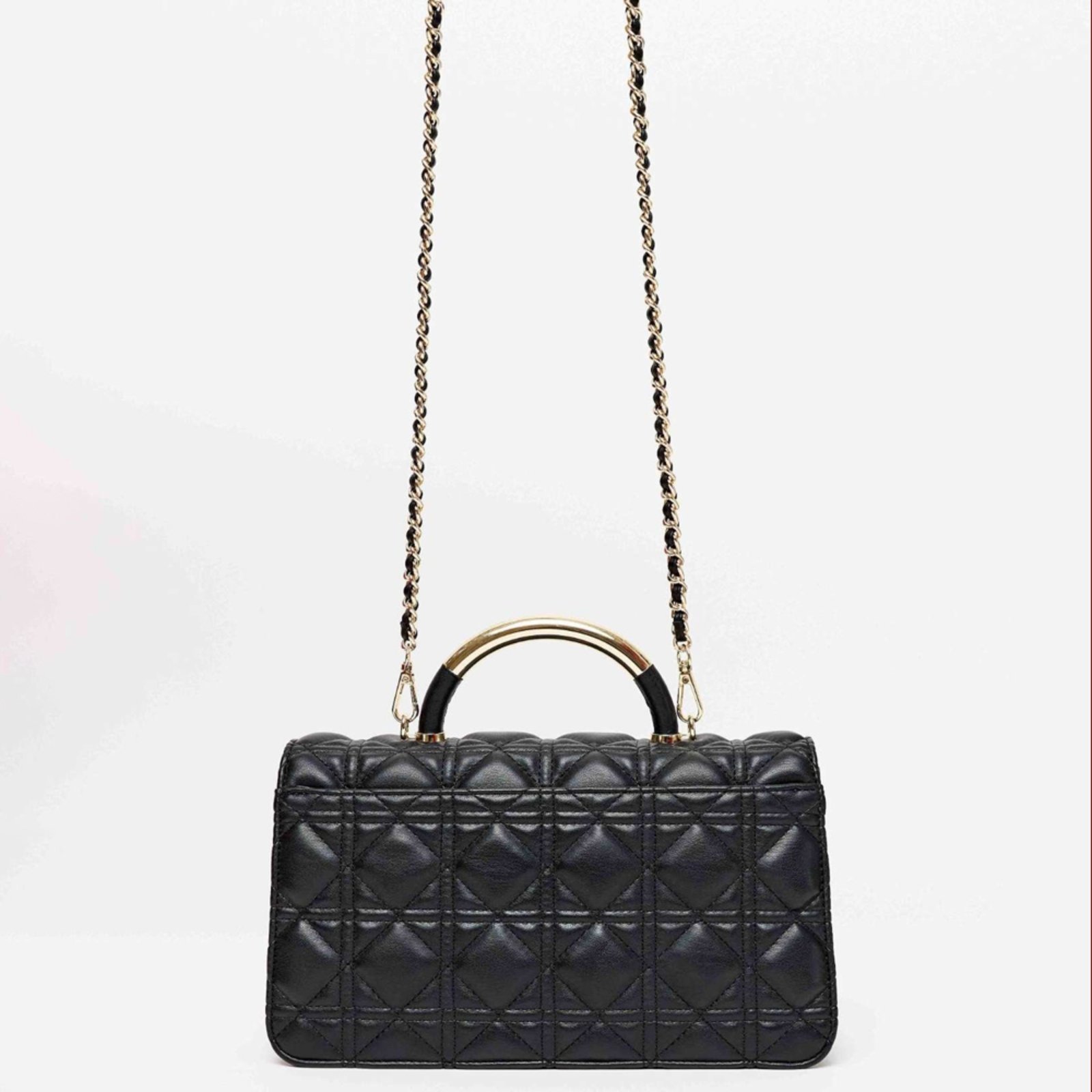 Vista 3 Bolsa Tote Lança Perfume Matelasse Pr26 Feminino preto preto