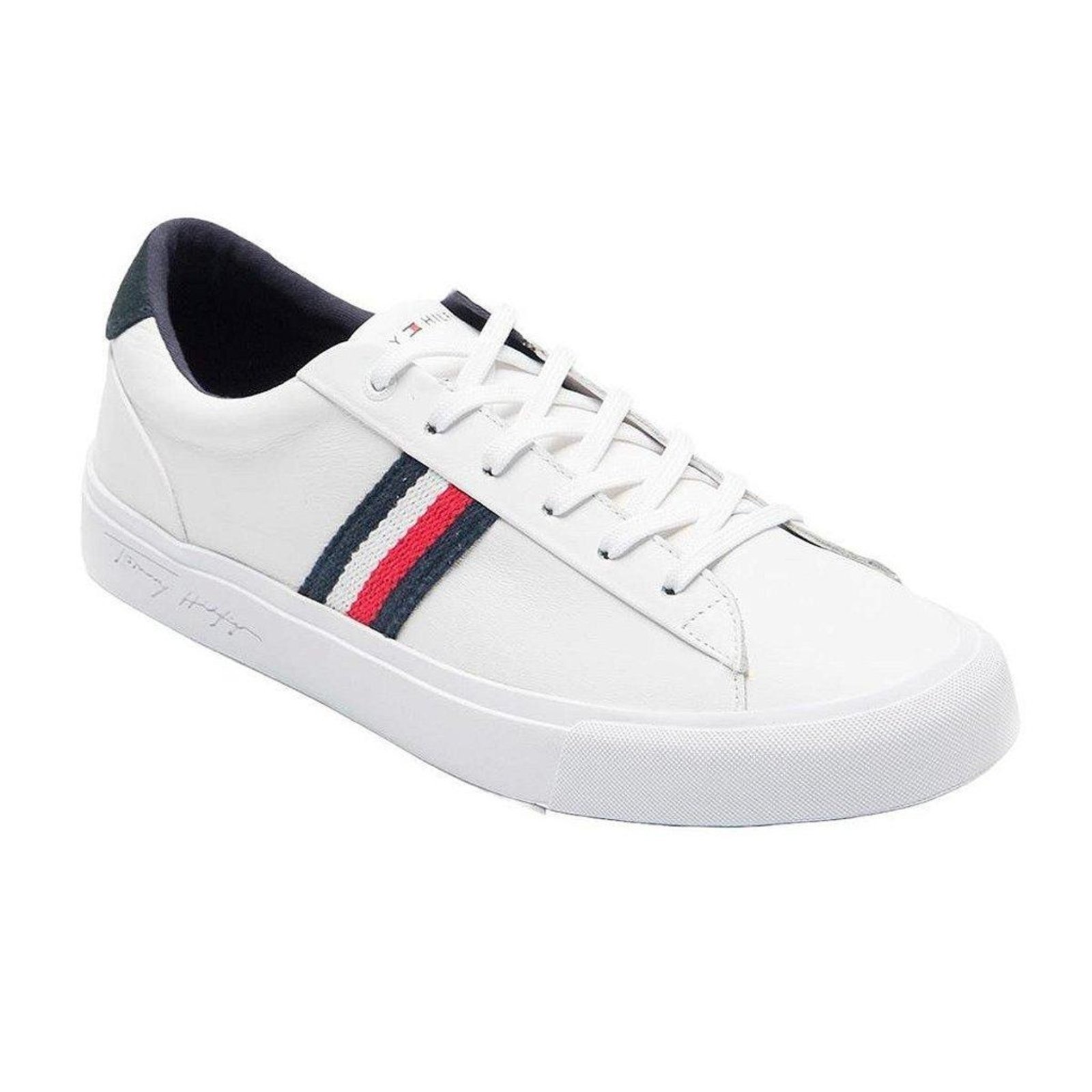 Vista 2 Tênis Tommy Hilfiger Dino 24A Masculino branco Tommy Hilfiger branco