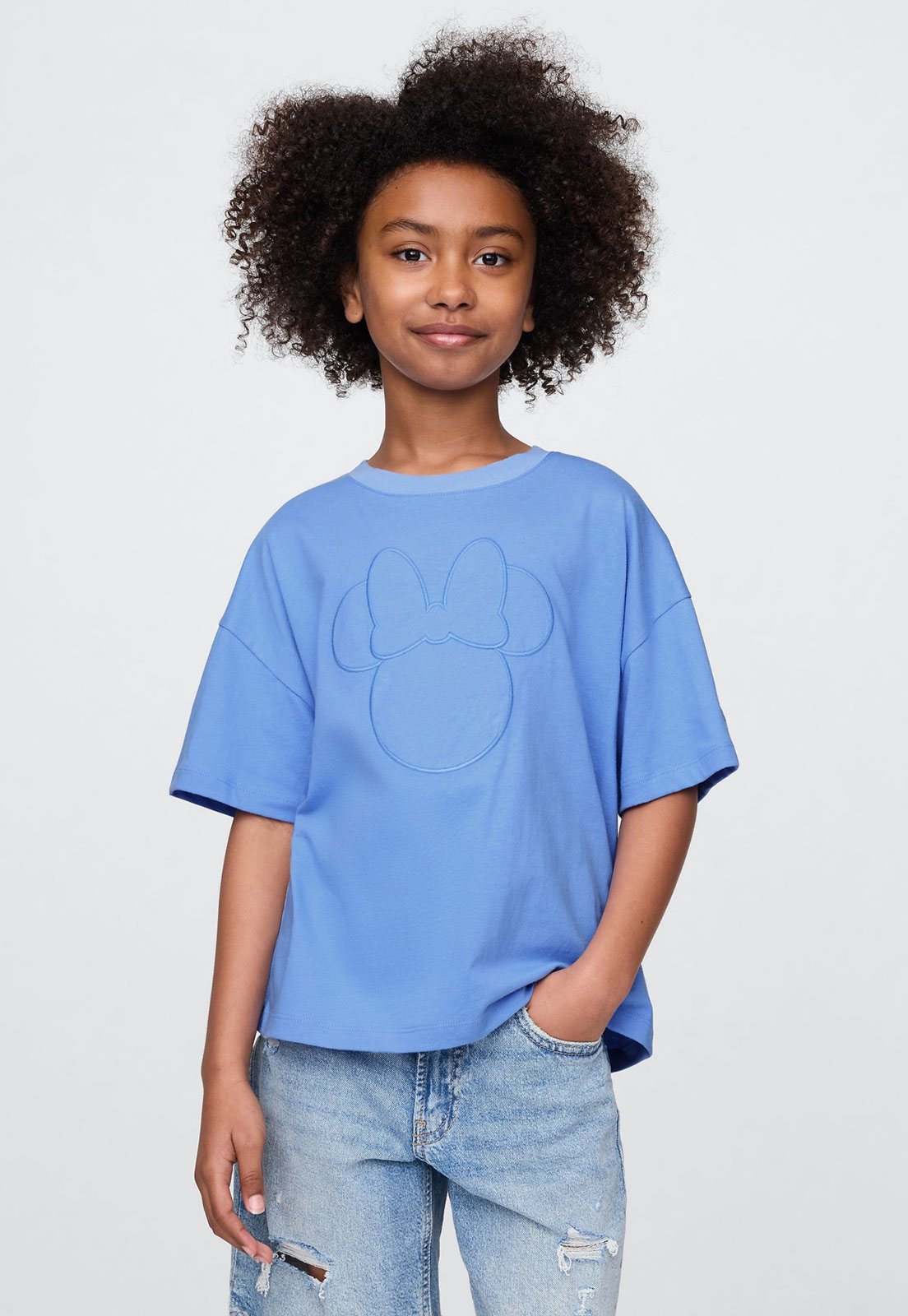 Infantil – Camiseta GAP Minnie Azul