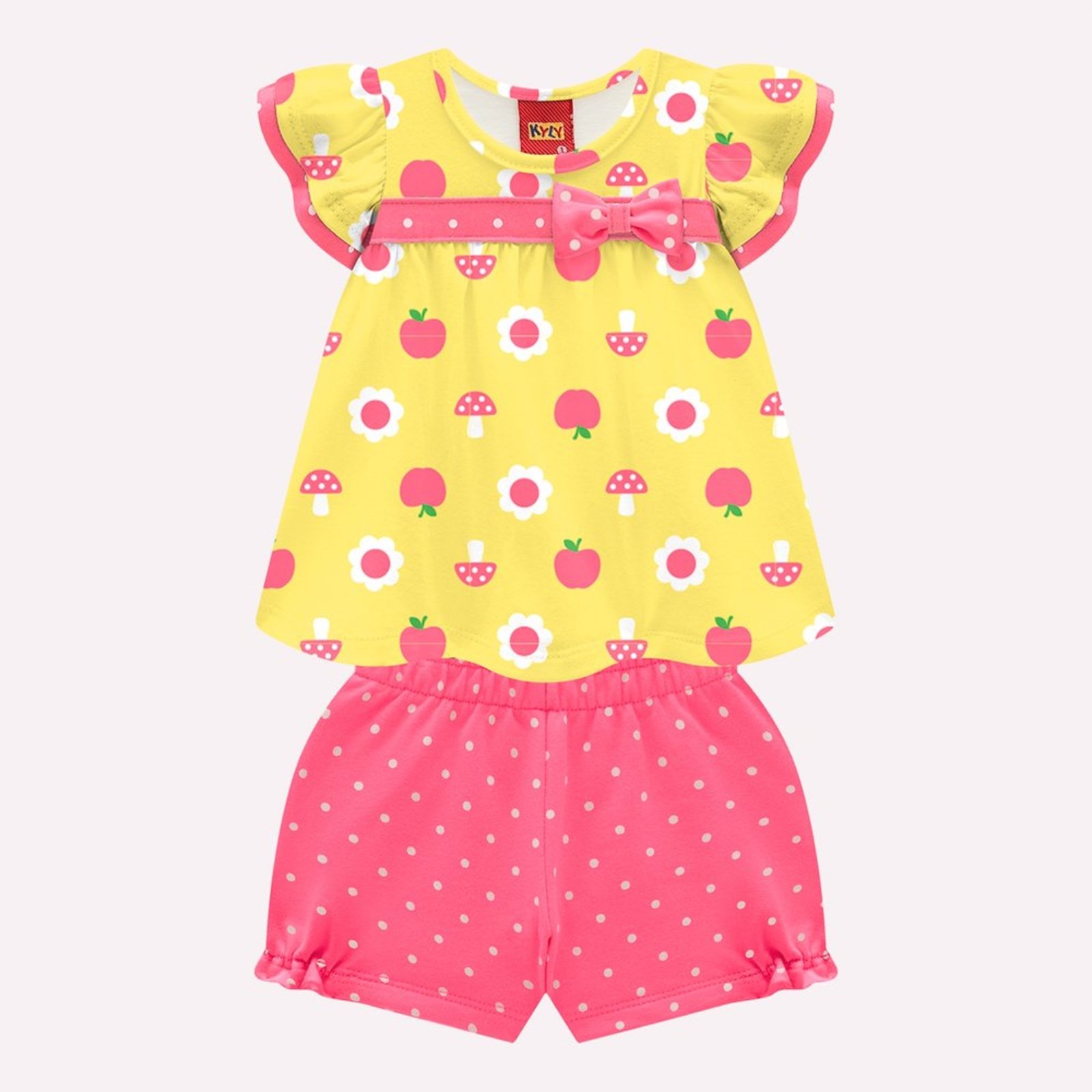 Infantil - Conjunto Menina Estampada Kyly