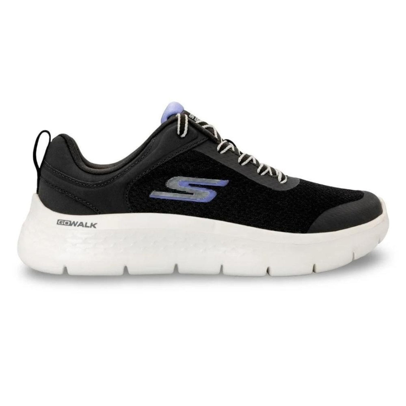 Tênis Skechers Go Walk Flex Gow-124817 Preto Lavanda