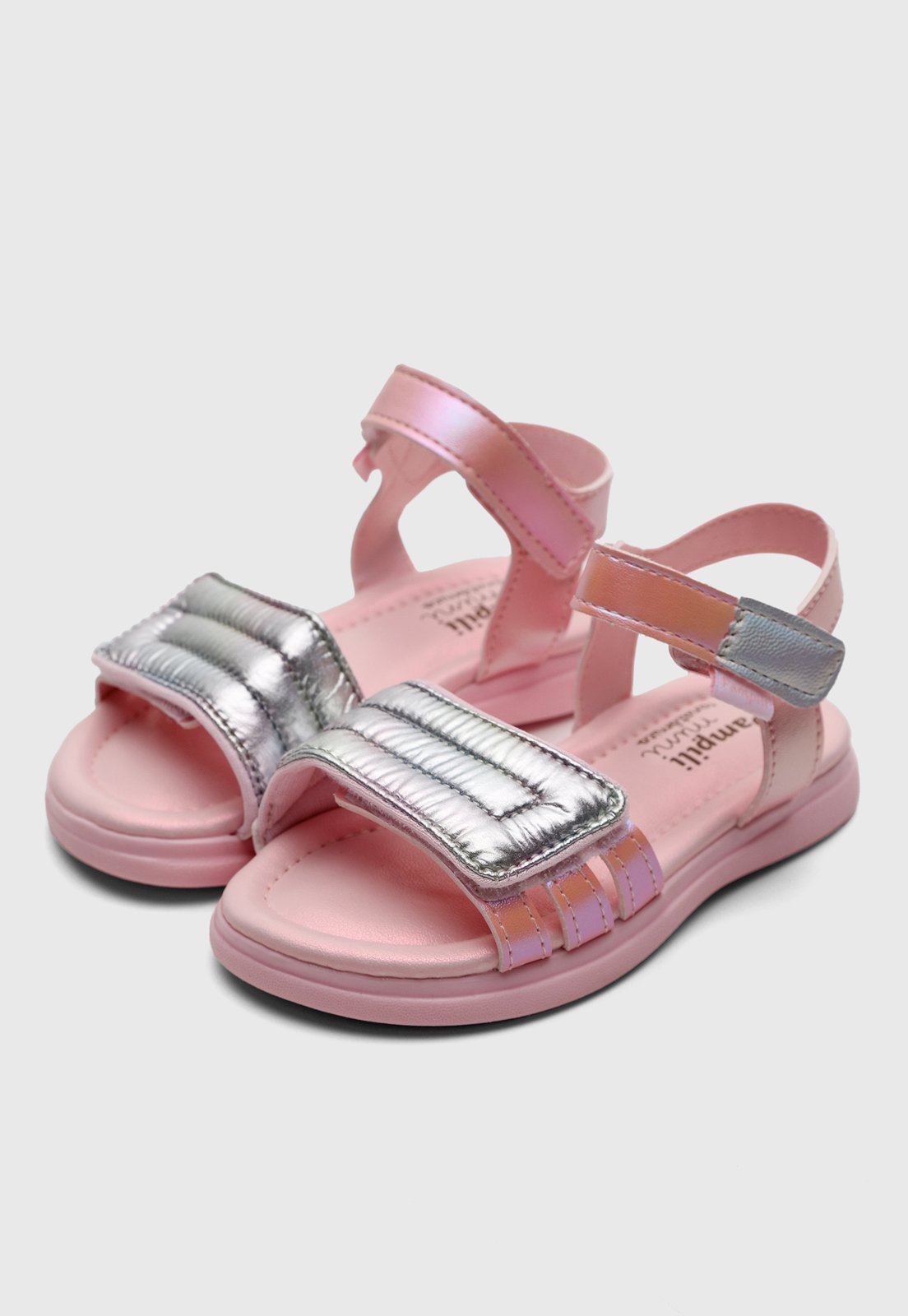 Infantil – Sandália Pampili Puffer Rosa
