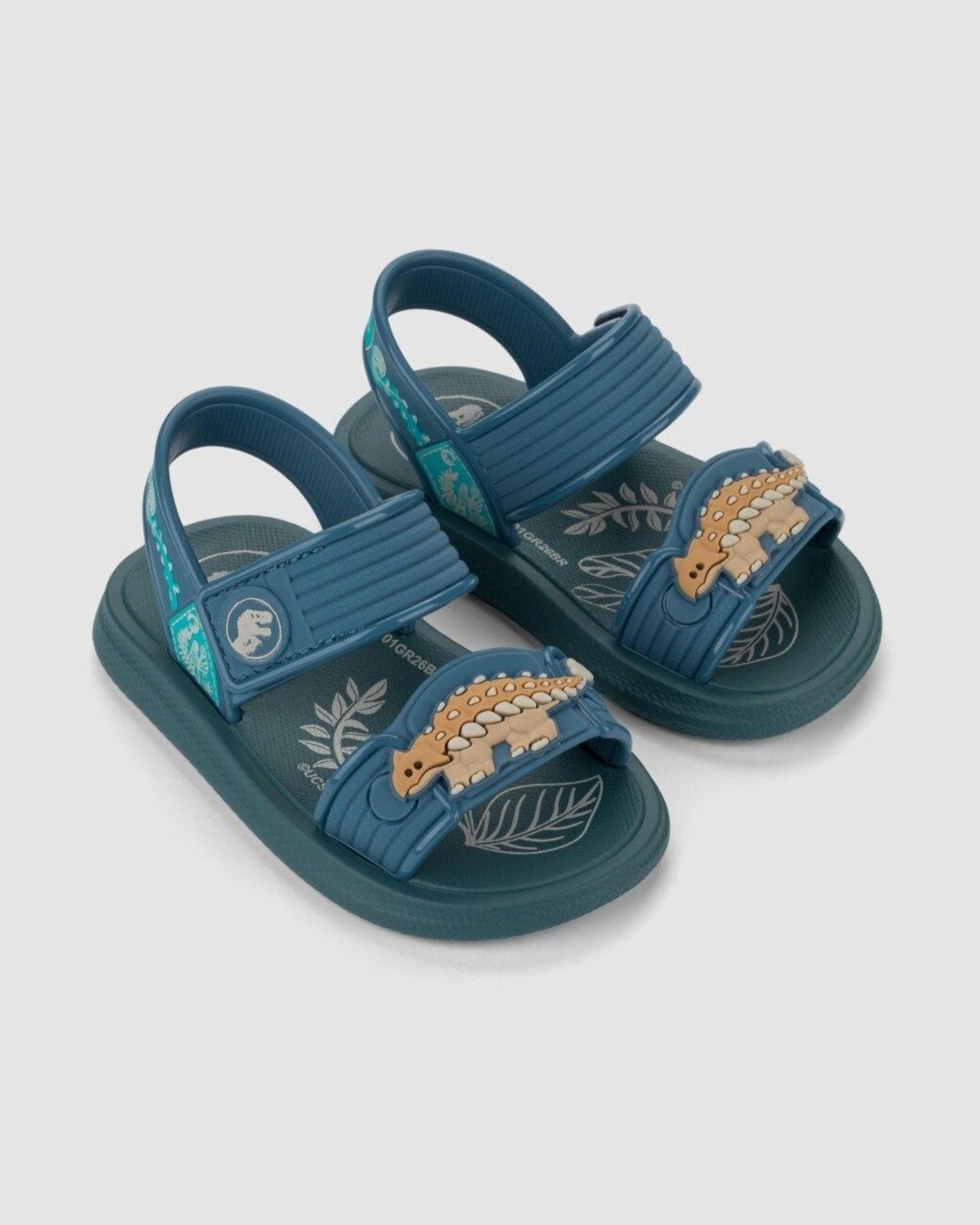 Infantil - Sandália Grendene Jurassic Soft Step Azul