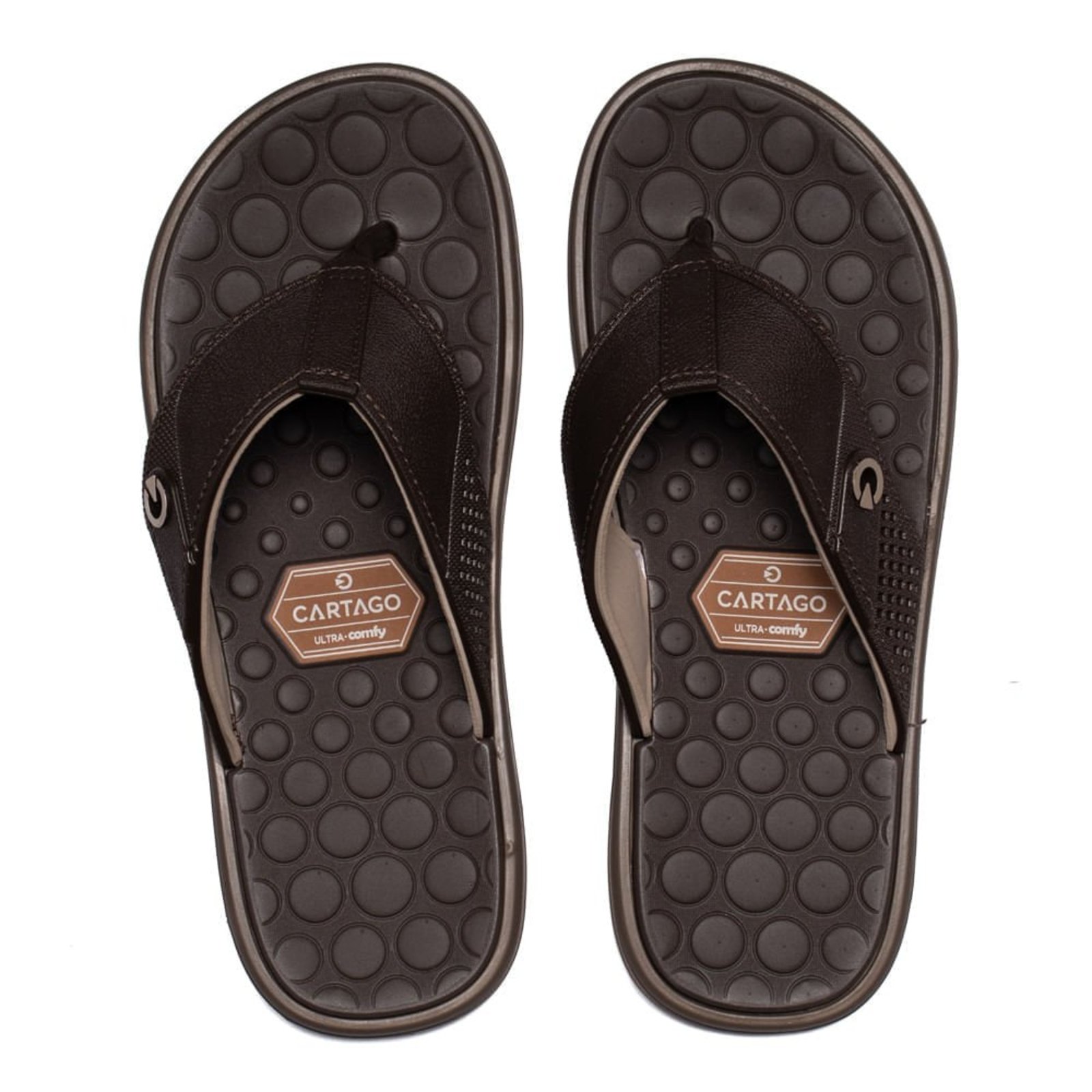 Infantil - Chinelo Masculino Cartago Veneto Iv Ultra Comfy Marrom