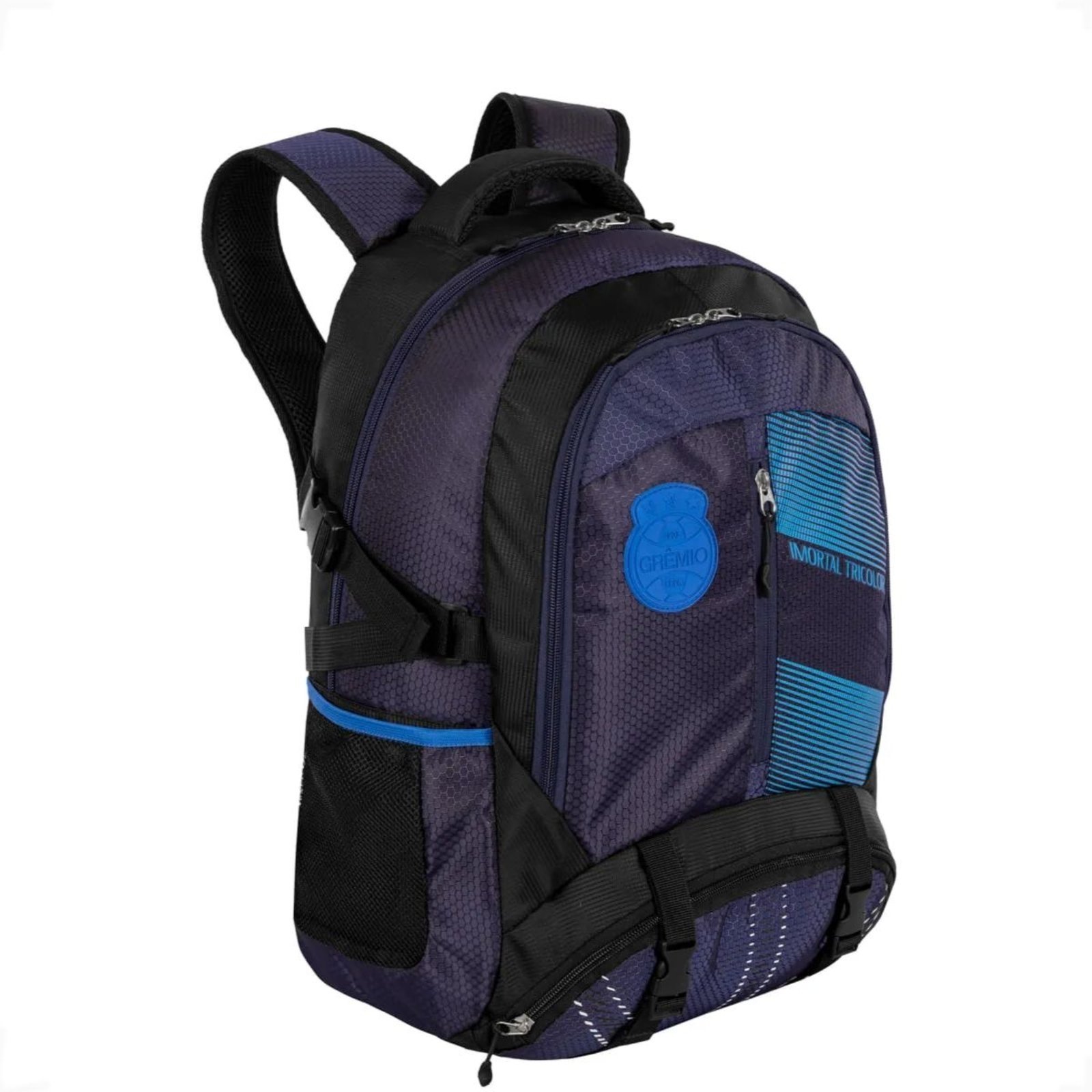 Infantil - Mochila Sestini Y01 Grêmio Porta Tênis 29L Alça Reforçada Azul