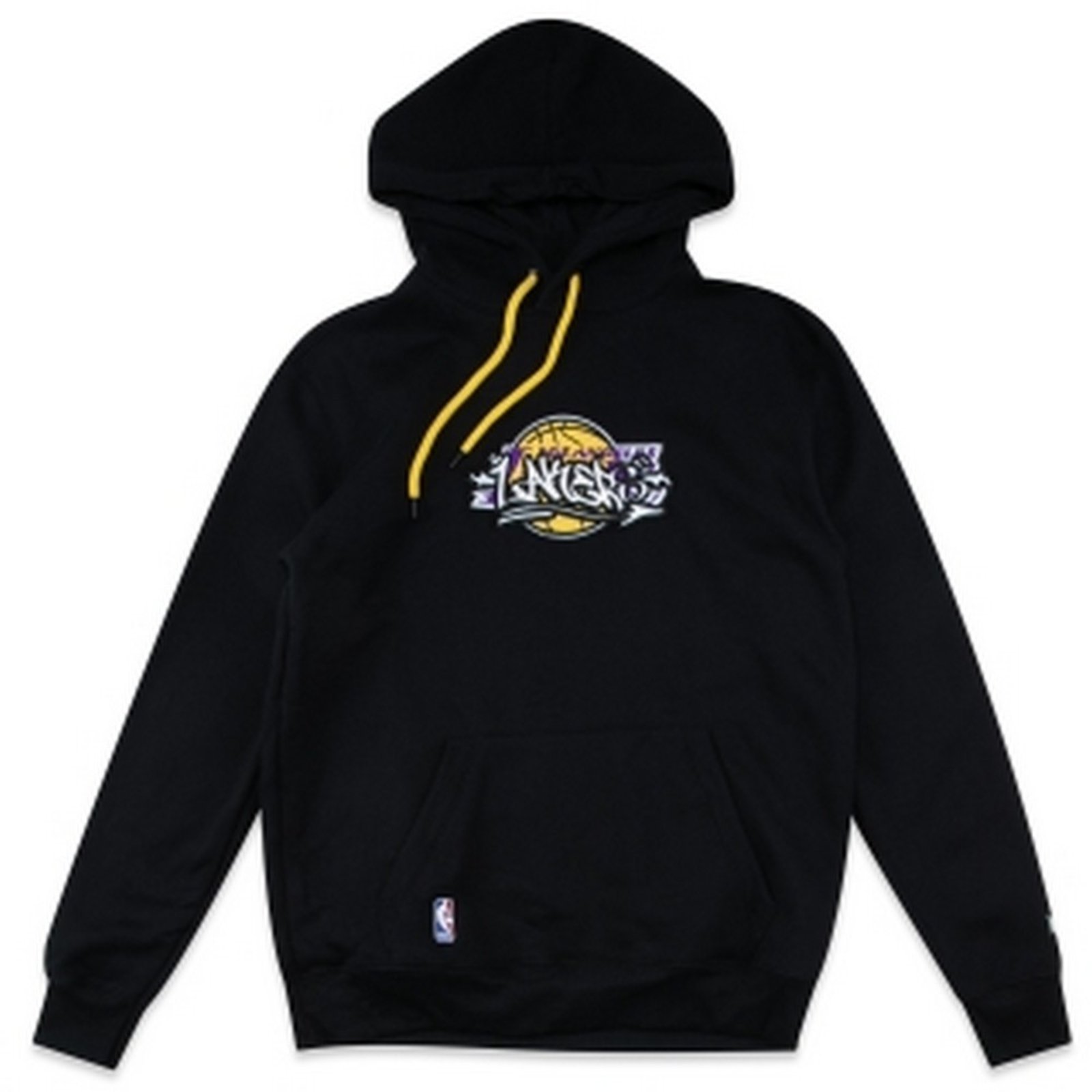 Moletom New Era Canguru Fechado Los Angeles Lakers Preto