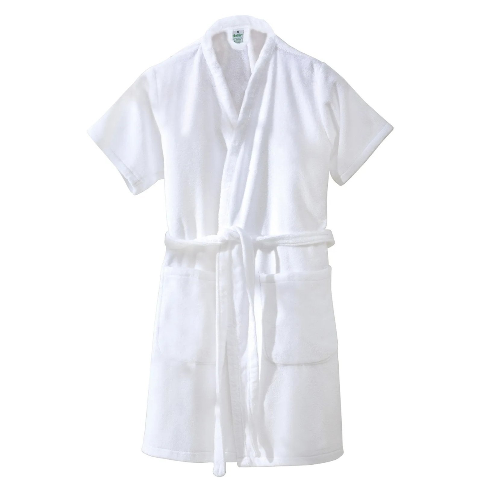 Roupao Adulto Dohler Atoalhado Velour Fiore Branco