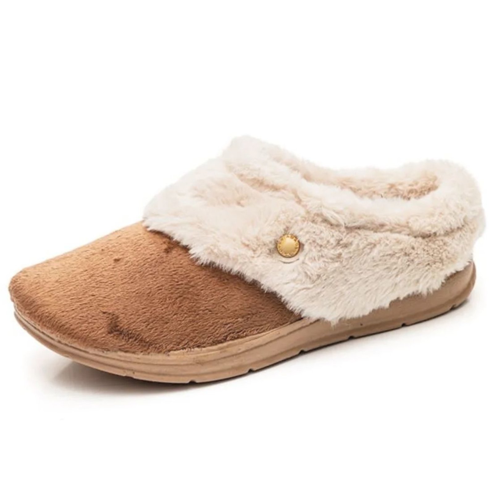 Chinelo de Quarto Feminino Pantufa Conforto Pegada