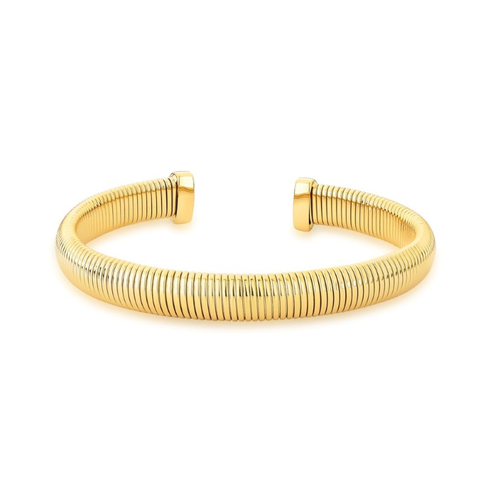 Infantil – Bracelete Fino em Aço Maleável Banhado a Ouro 18K Semijoia Ania Store