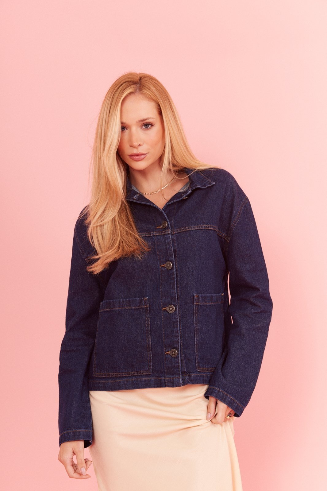 Jaqueta Jeans In Love Pandora Jeans
