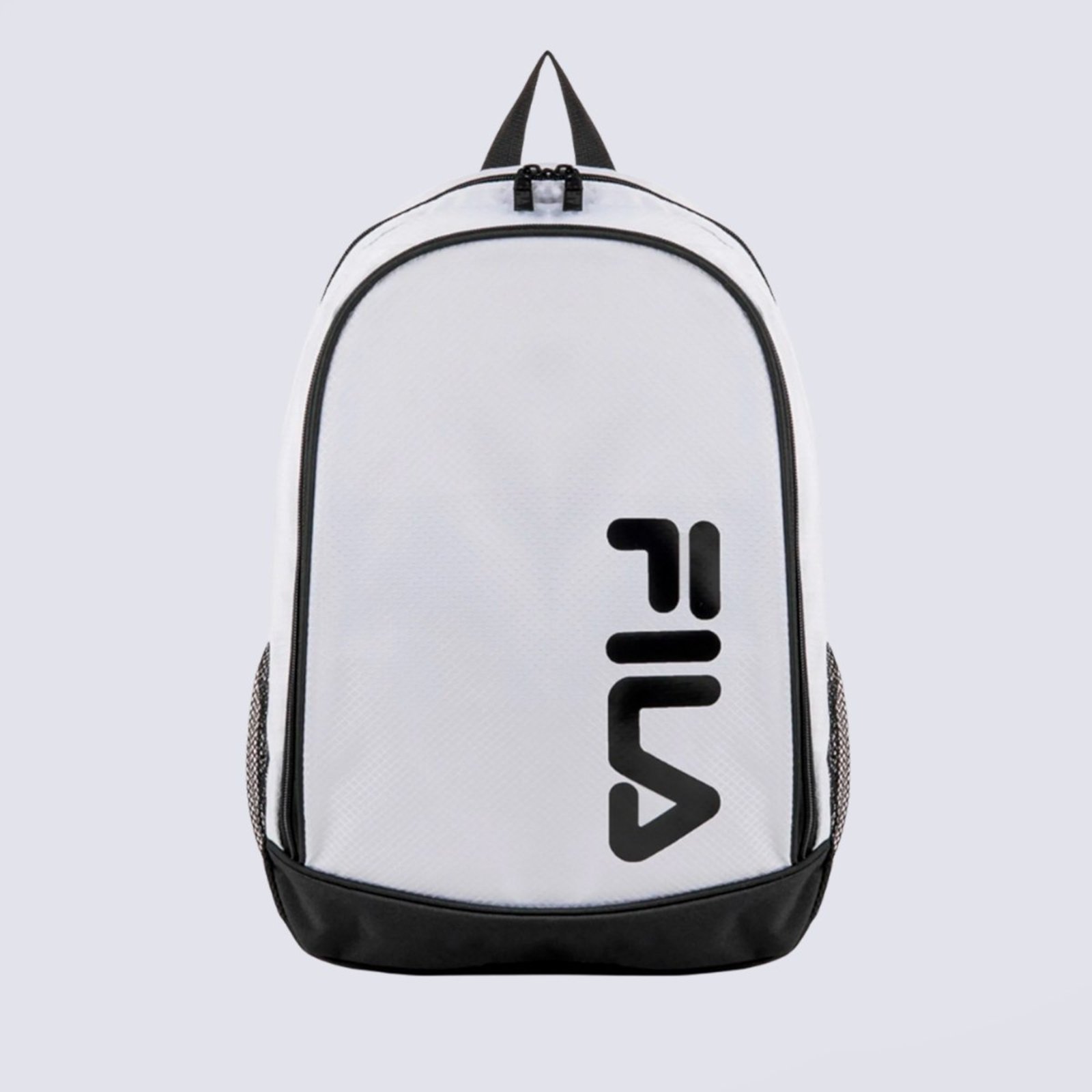 Mochila Fila College Letter Branca e Preta
