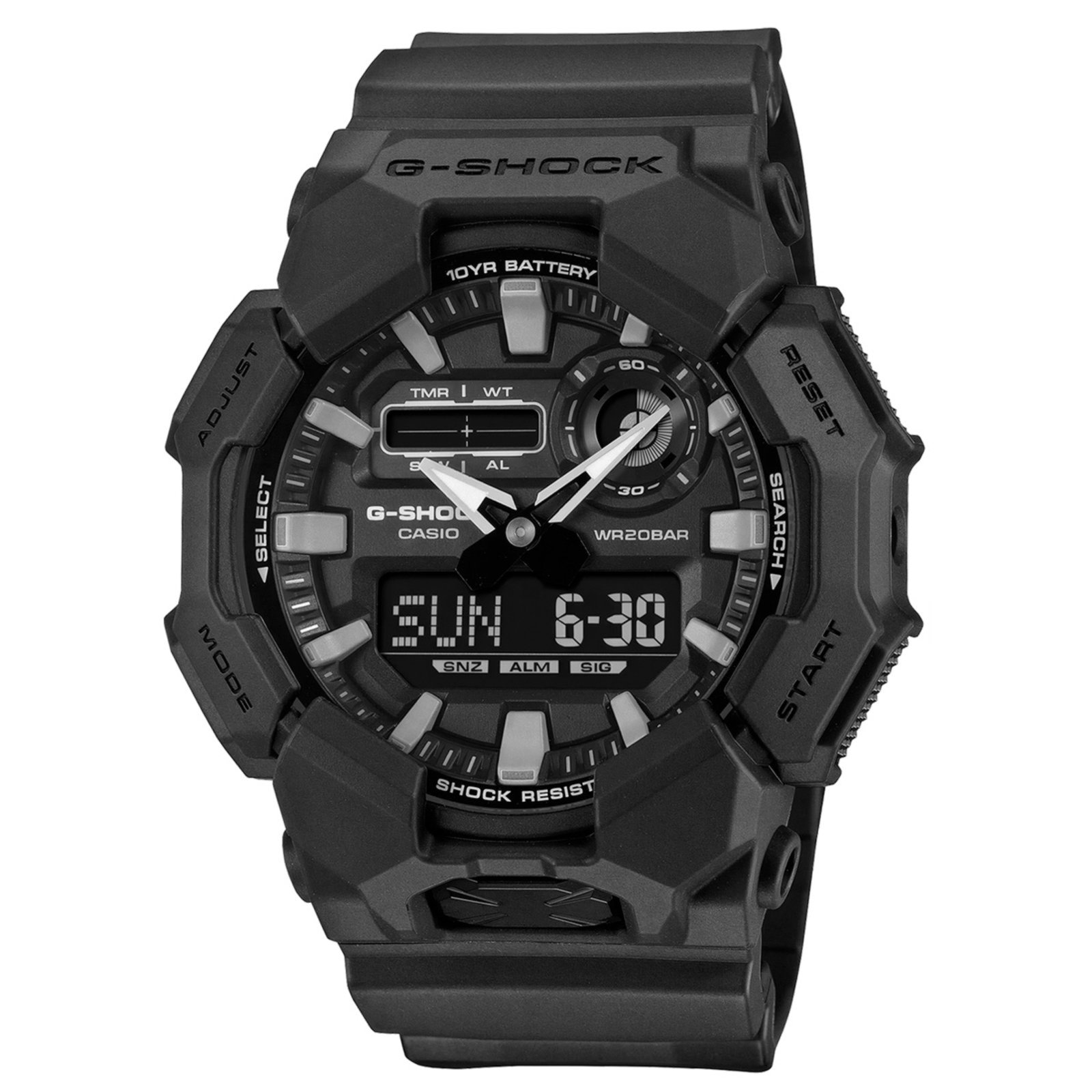 Relógio Casio Analógico Digital G-Shock GA-010-1A1DR | Preto