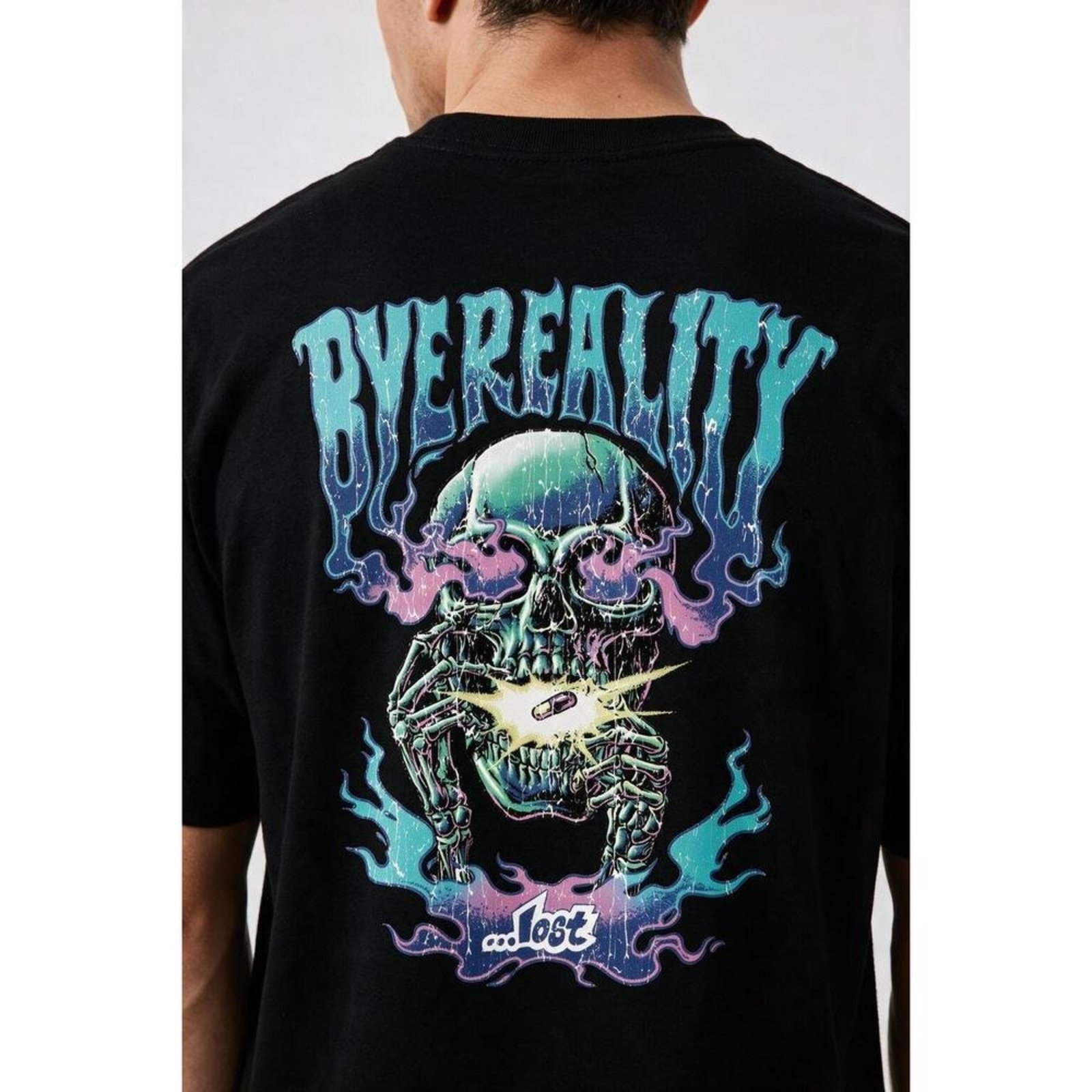 T-Shirt Magic Pills Bye Reality Preto