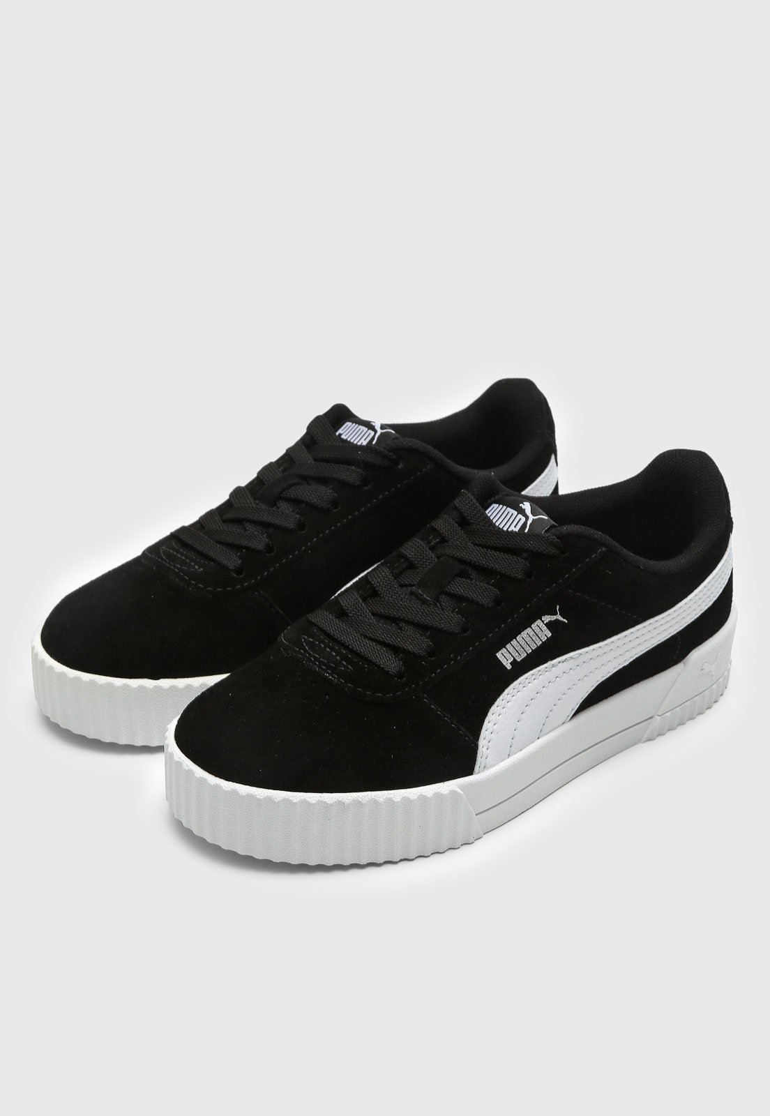 Infantil - Tênis Puma Carina Jr Bdp Preto