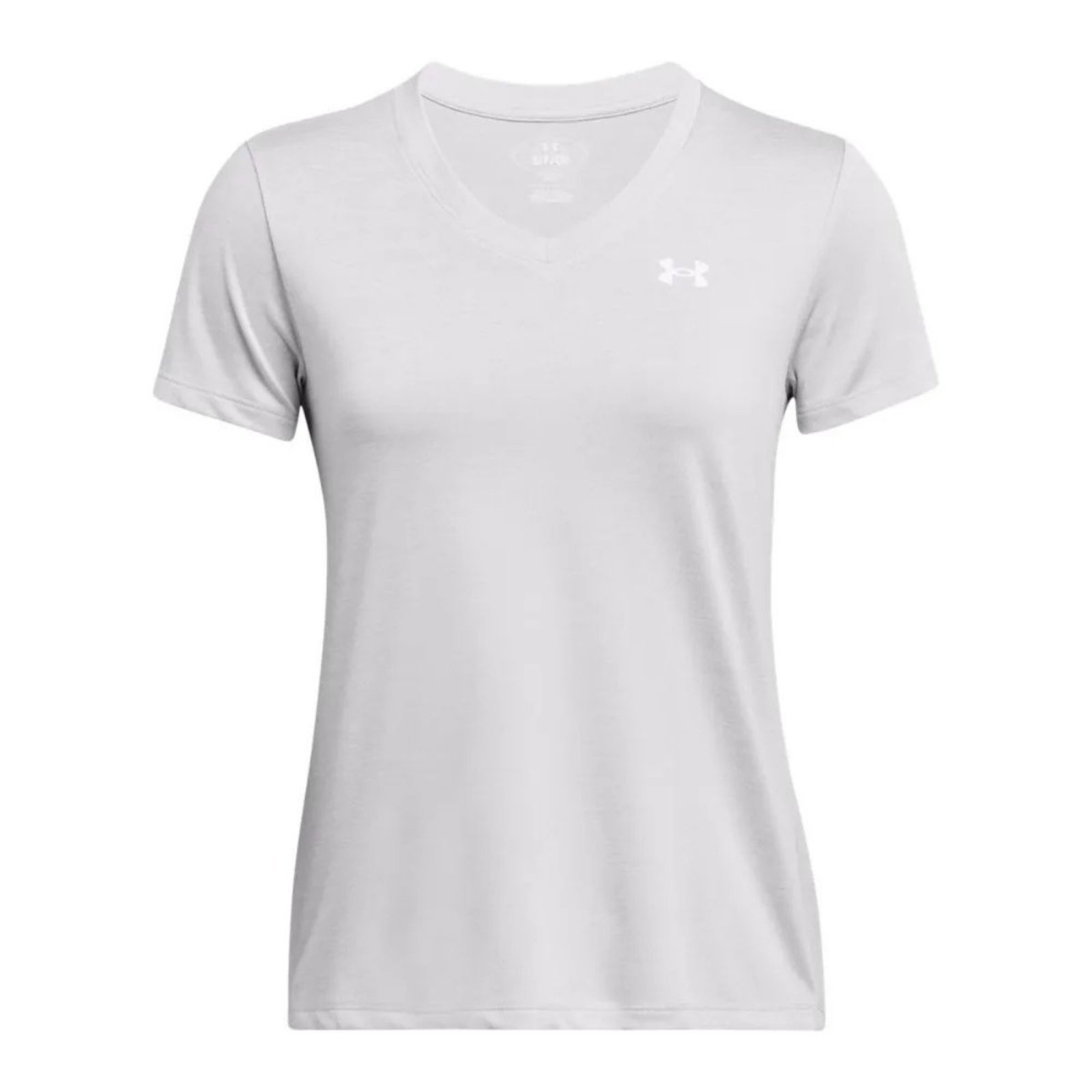 Camiseta Manga Curta de Treino Feminina Under Armour Tech Twist – Cinza