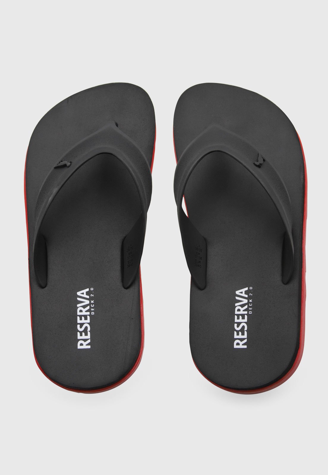 Chinelo Masculino Reserva Deck Preto
