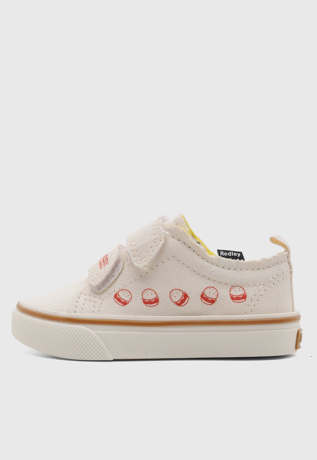 Vista 3 Infantil - Tênis Redley Estampa Xadrez Off-White off-white white Redley off-white white