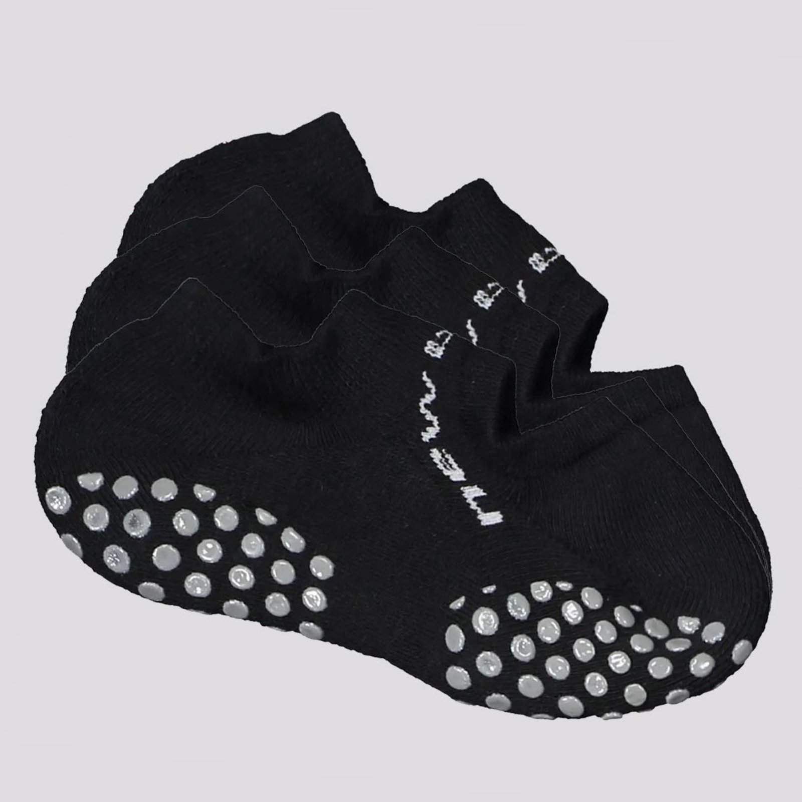 Vista 2 Kit Meia New Balance 3 Pares Sapatilha Feminina Preta New Balance preto