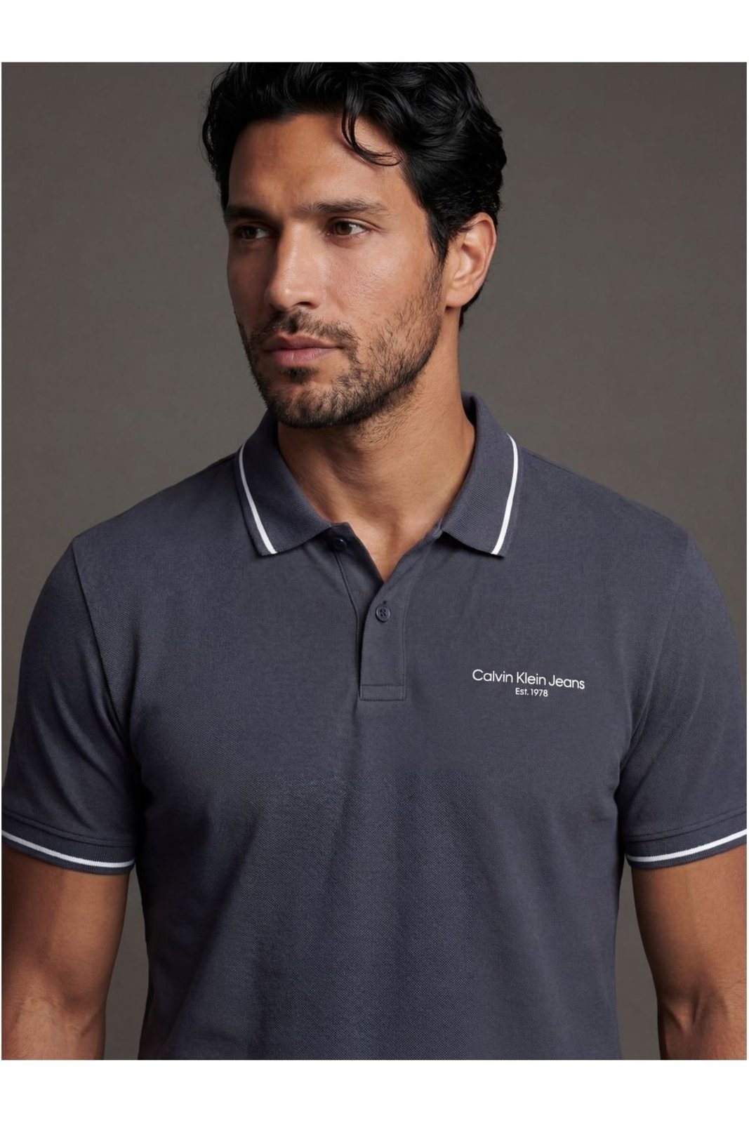 Polo Logo Ckj Est. 1978 - Marinho Calvin Klein Jeans