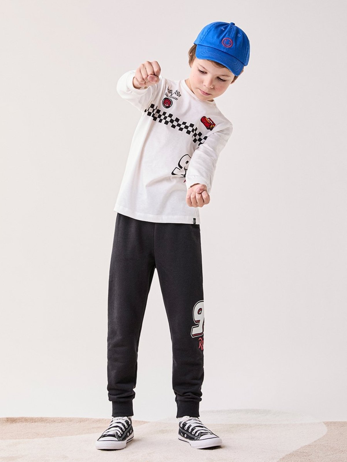 Infantil - Conjunto Menino Bimbi Manga Longa Racing Series